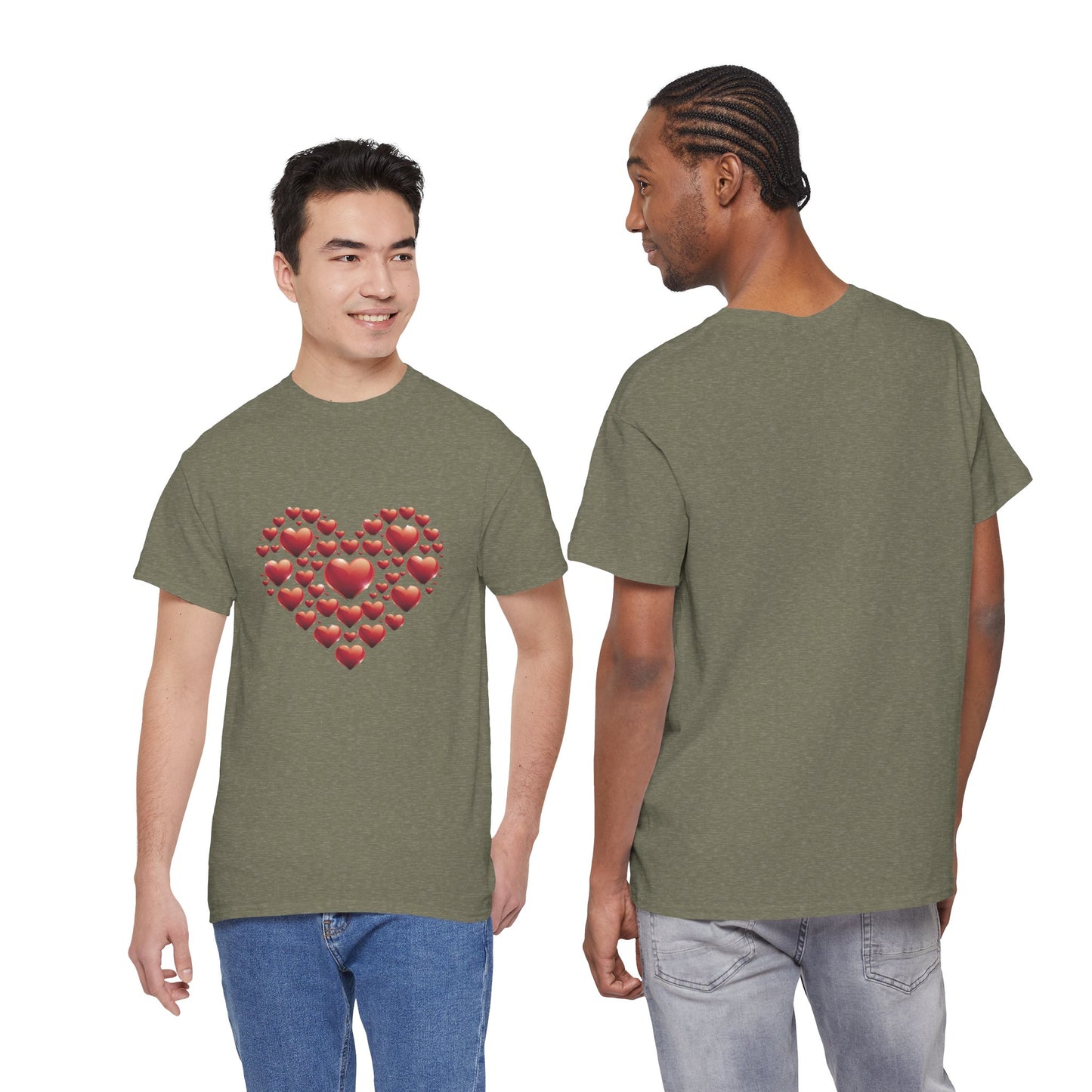 Heart Of Hearts Shirt, Minimal Valentine Shirt, Red Heart Graphic Tee, Love Aesthetic T Shirt, Valentine Gift Shirt