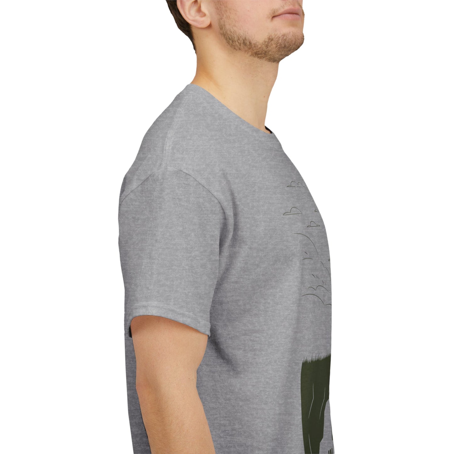 Be-Leaf In Yourself Maple Leaf Parachute T-Shirt | Funny Motivational Nature Graphic Tee | Self-Love Fall Autumn Shirt | Outdoorsy Gift