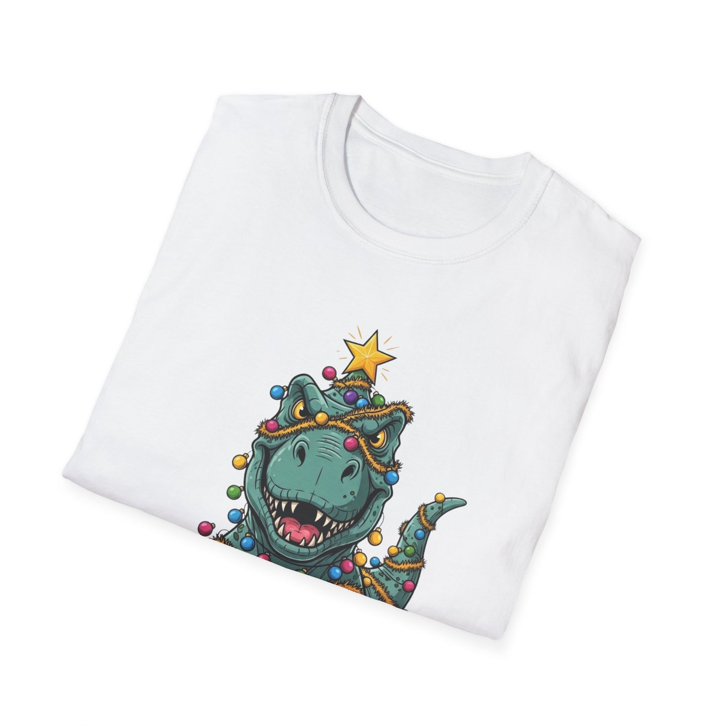 Tree Rex T-Shirt, Dinosaur Christmas Tee, Funny Holiday Dino Shirt, Tree Rex Dinosaur Xmas Graphic Tee, Cute Winter Gift Tee