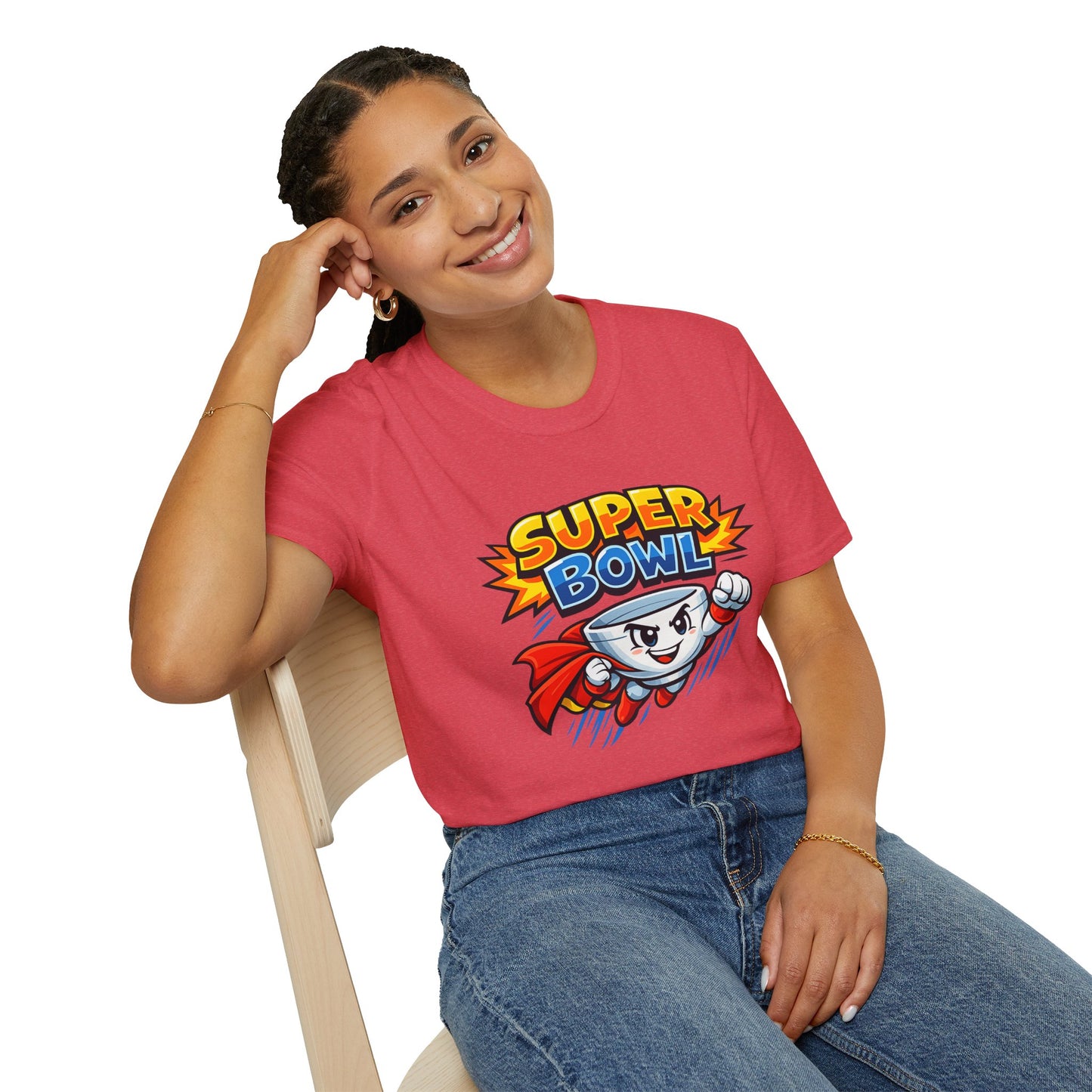 Super Bowl Shirt, Funny Super Bowl T Shirt, Football Party Shirt, Game Day Shirt, Bowl Pun Shirt, Super Bowl Party Tee, Unisex Graphic Tee