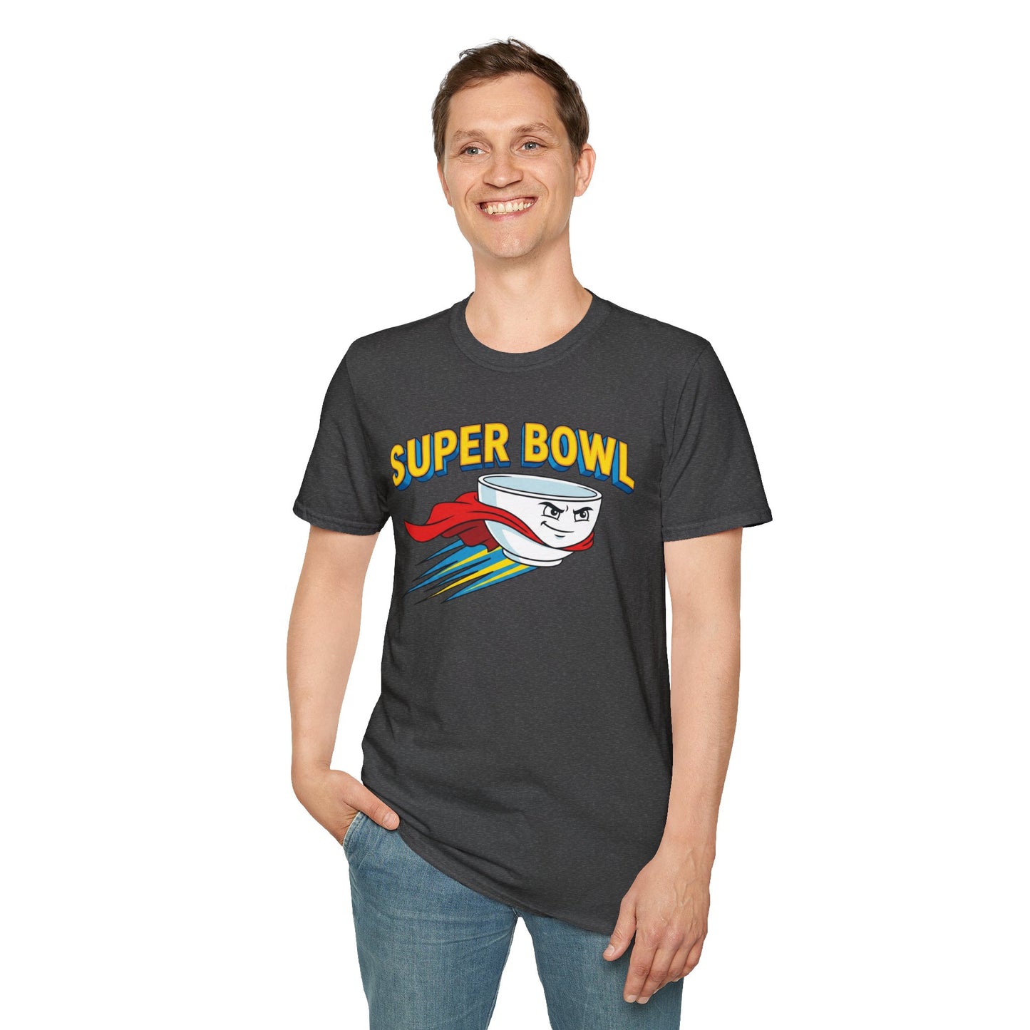 Super Bowl Shirt, Funny Super Bowl T Shirt, Football Party Shirt, Game Day Tee, Bowl Pun Shirt, Super Bowl Party Shirt, Unisex Graphic Tee