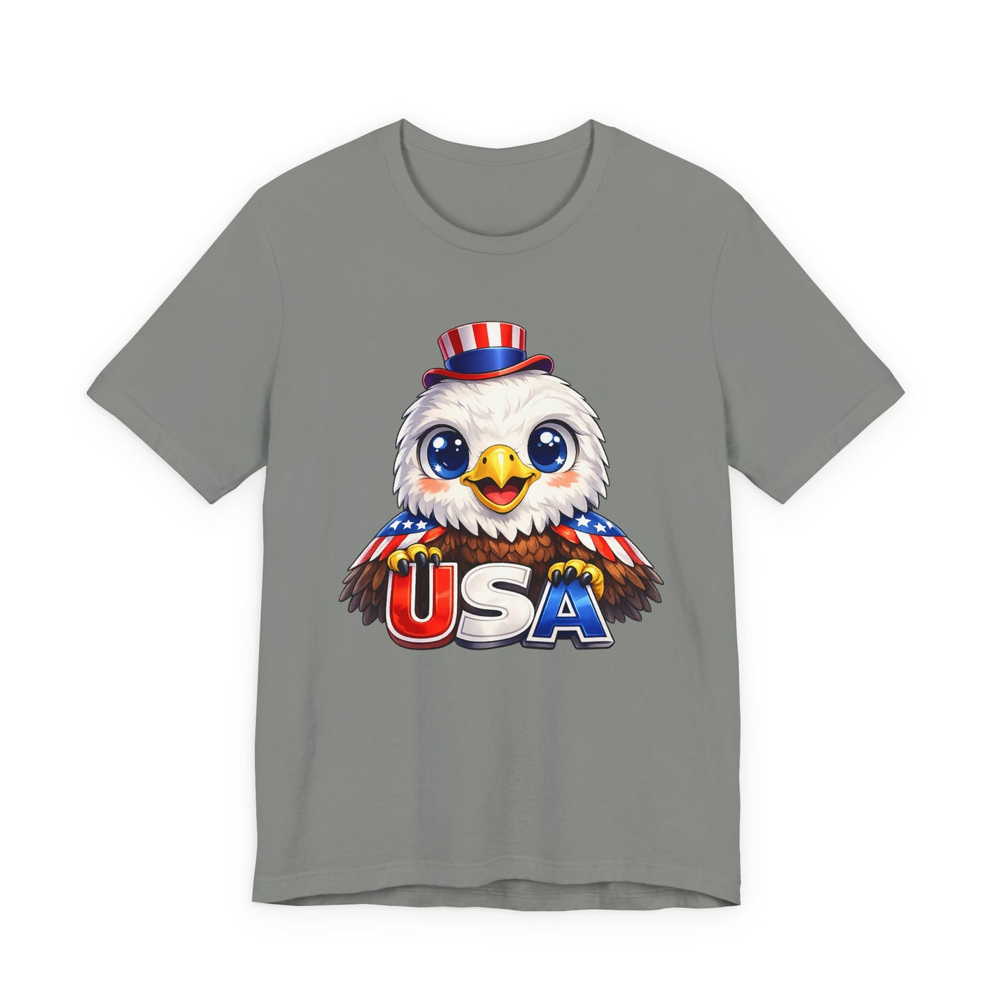 Cute USA Eagle Shirt, Patriotic Eagle T Shirt, Fourth Of July Shirt, American Flag Eagle Tee, Freedom Graphic Shirt, USA Pride Top