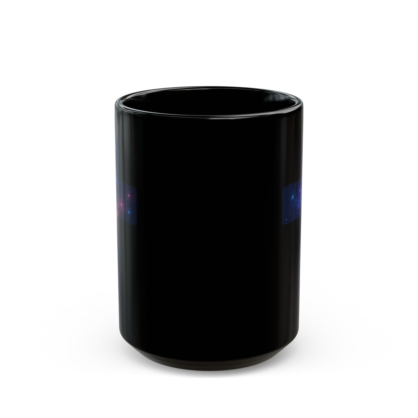 Galaxy Cross Coffee Mug – Celestial Cosmic Cross Design, Space Nebula Drinkware, Galaxy Art Mug, Trendy Astronomy Gift