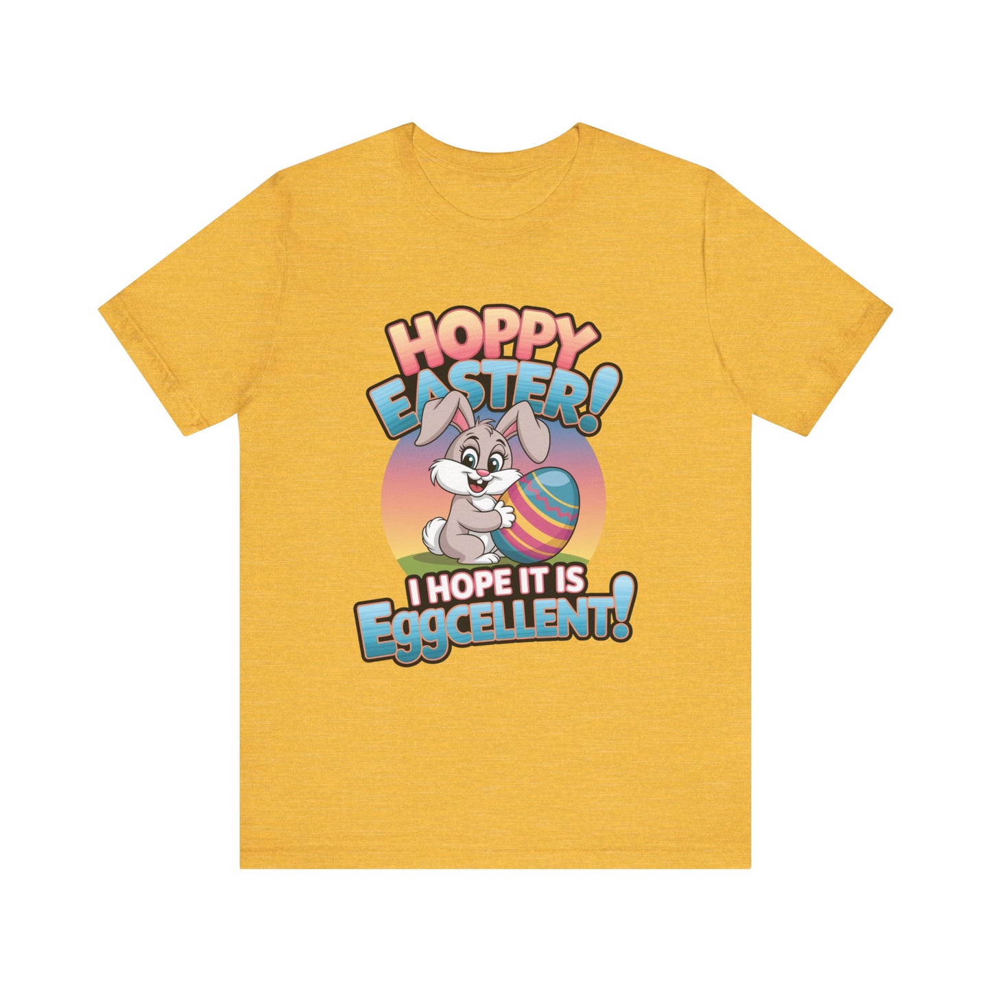 Happy Easter Unisex Tee Easter Shirt Easter Bunny T Shirt Easter Apparel Easter Bunny Outfit