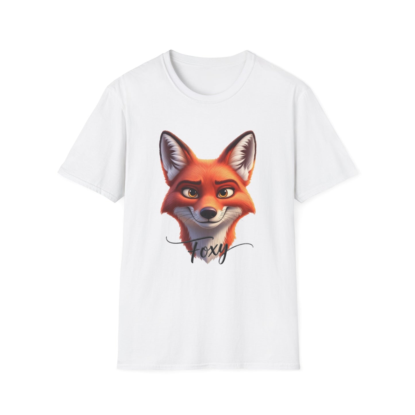 Foxy T-Shirt, Cute Fox Graphic Tee, Animal Lover Shirt, Fun And Confident Top, Playful Pun Gift, Soft Cotton Tee For Everyday Wear