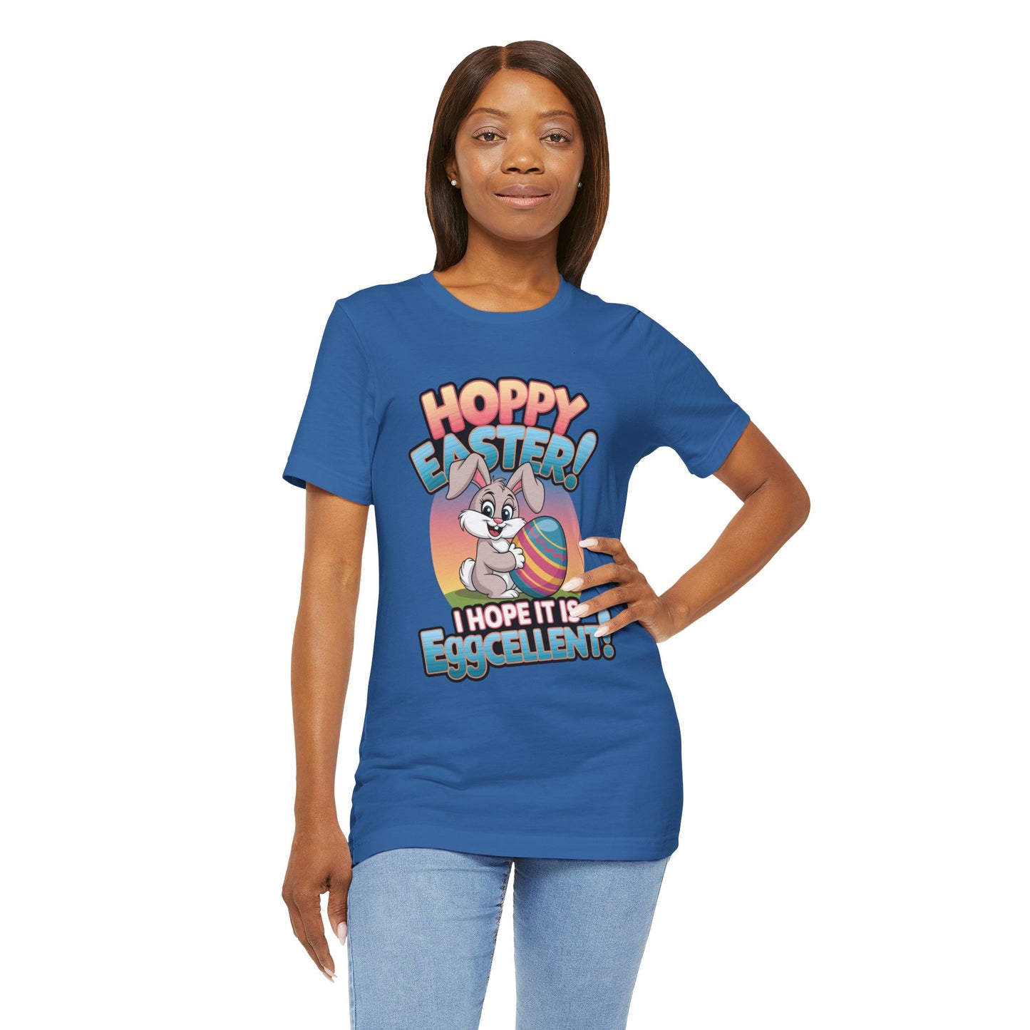 Happy Easter Unisex Tee Easter Shirt Easter Bunny T Shirt Easter Apparel Easter Bunny Outfit
