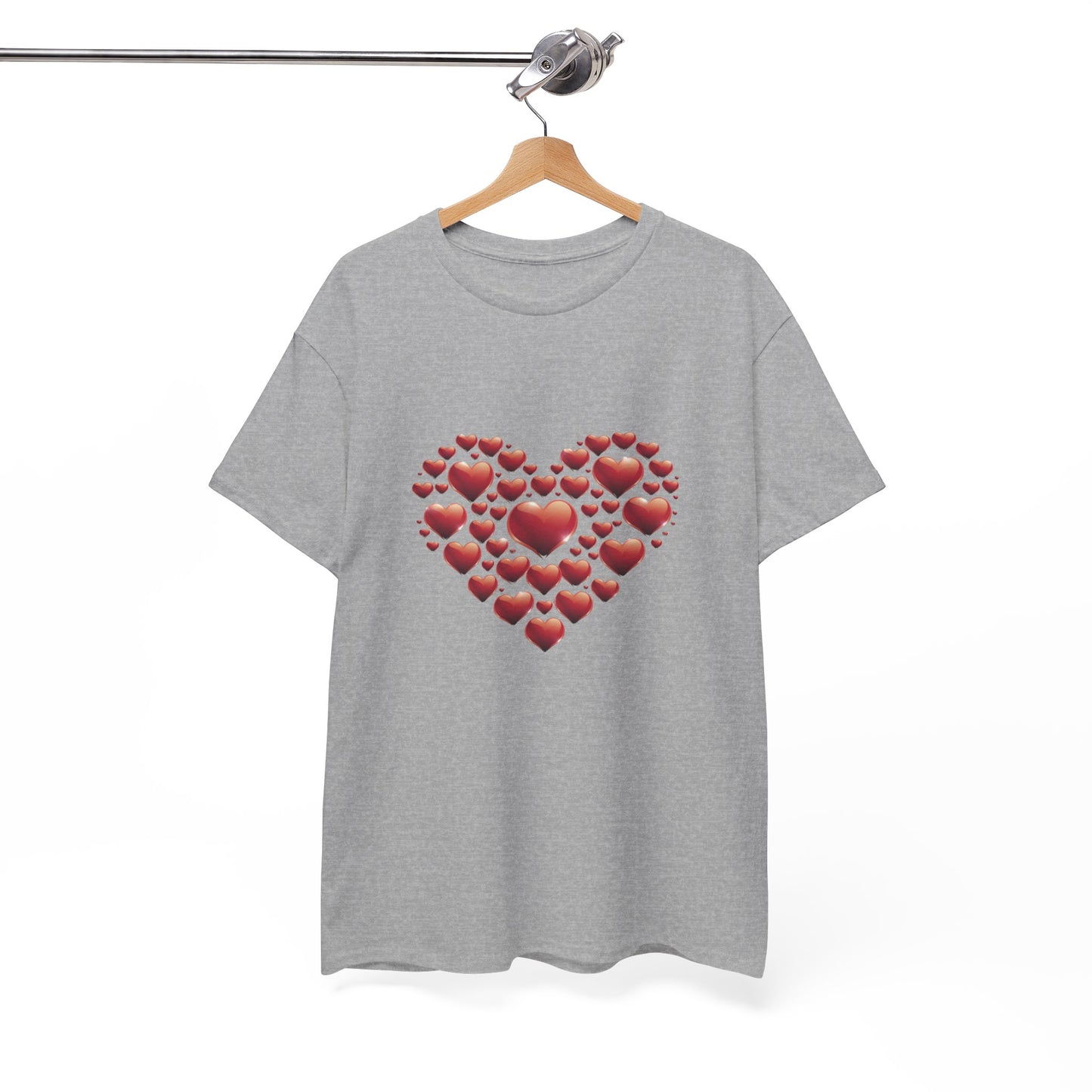 Heart Of Hearts Shirt, Minimal Valentine Shirt, Red Heart Graphic Tee, Love Aesthetic T Shirt, Valentine Gift Shirt