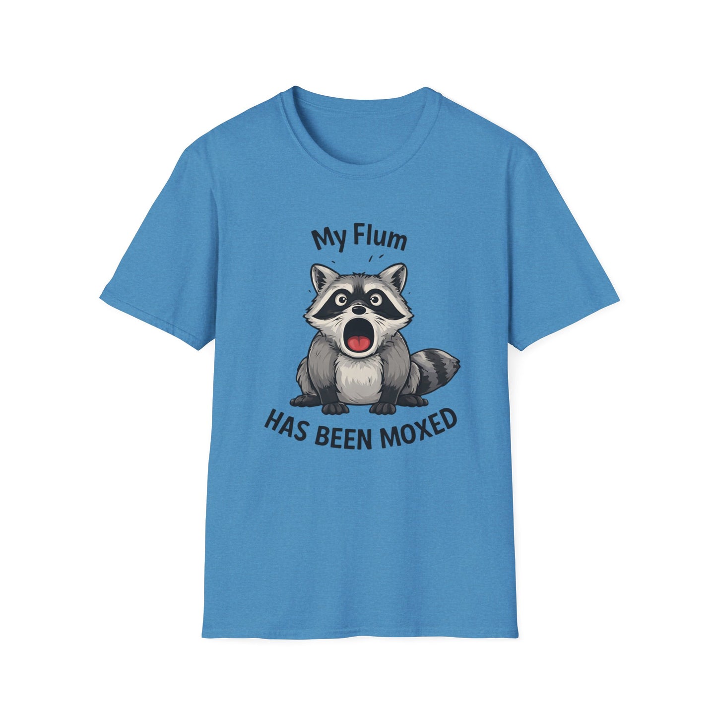 My Flum Has Been Moxed Shirt, Funny Raccoon T Shirt, Flummoxed Word Play Tee, Cute Shocked Raccoon Graphic Tee, Sarcastic Humor Shirt Gift