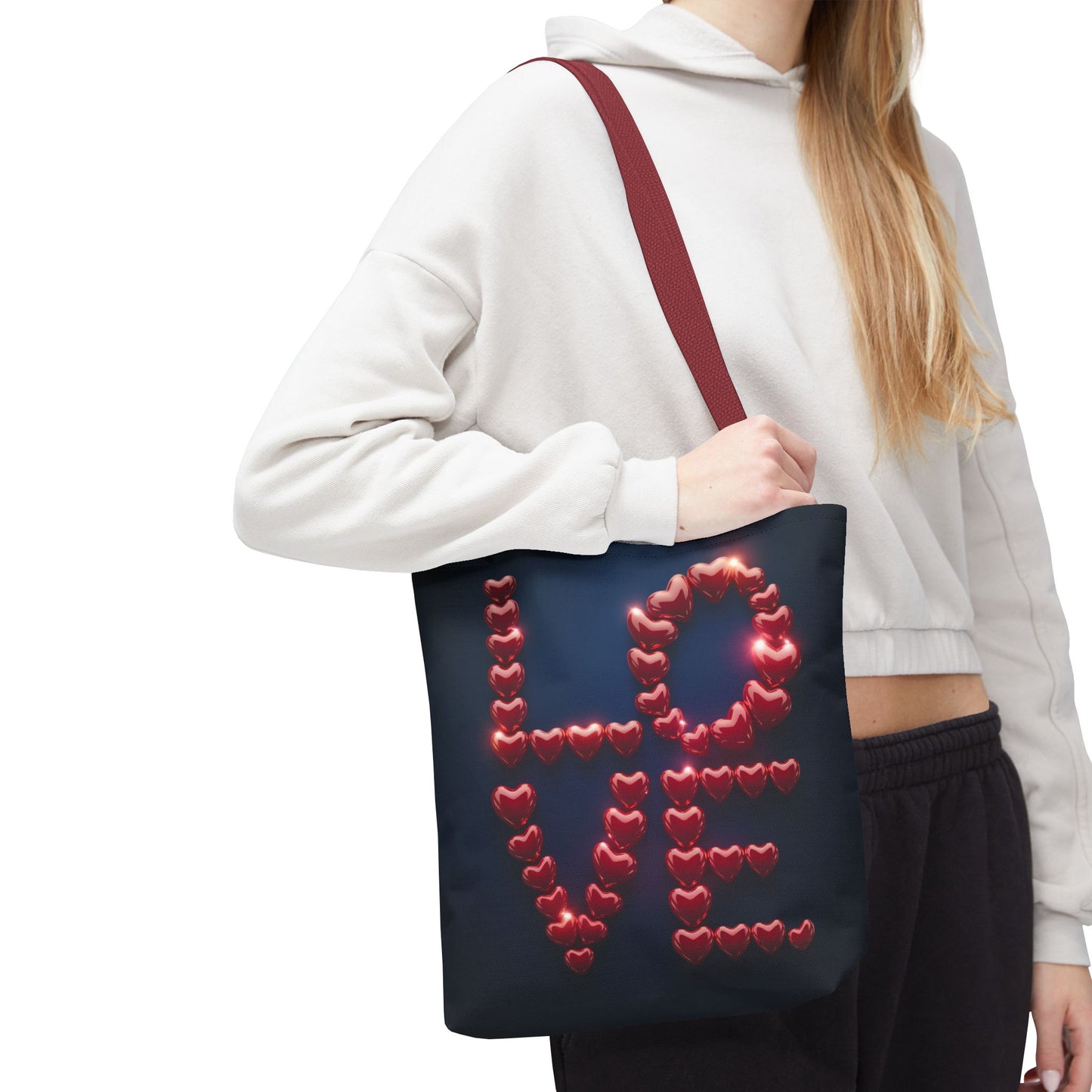 Love Hearts Tote Bag