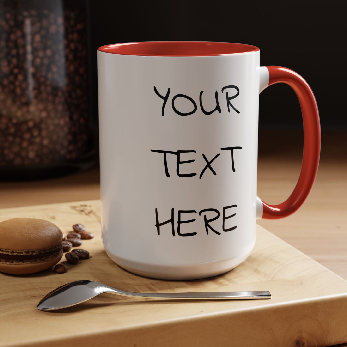 Personalized Teacher Mug, Best Teacher Ever Gift, Custom Educator Coffee Cup, 3D Gold Balloon Design, Teacher Appreciation Present
