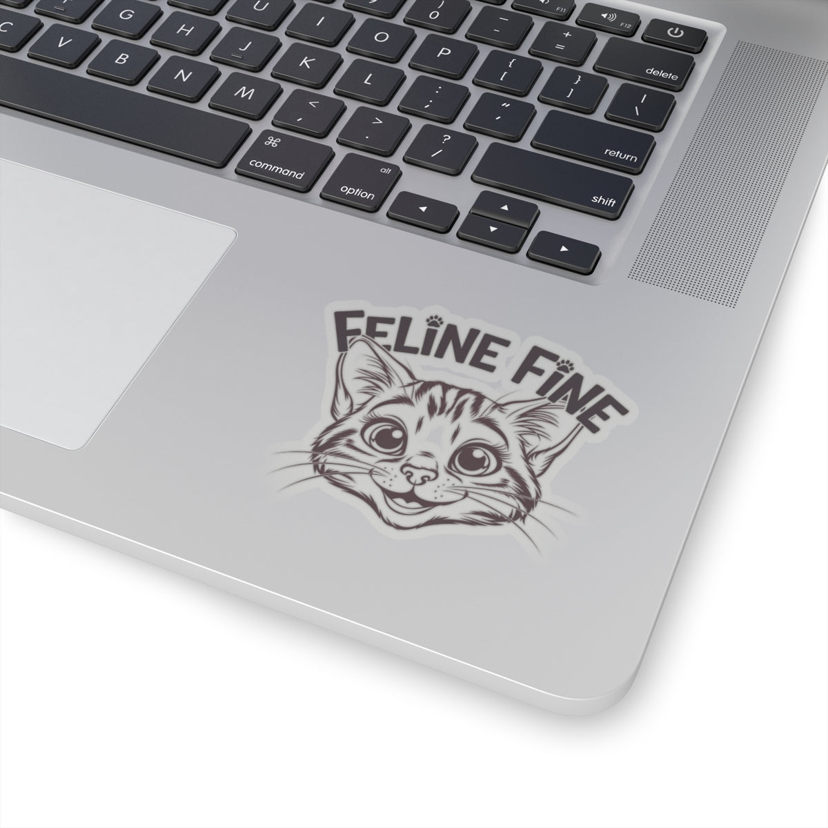 Feline Fine Kiss-Cut Sticker