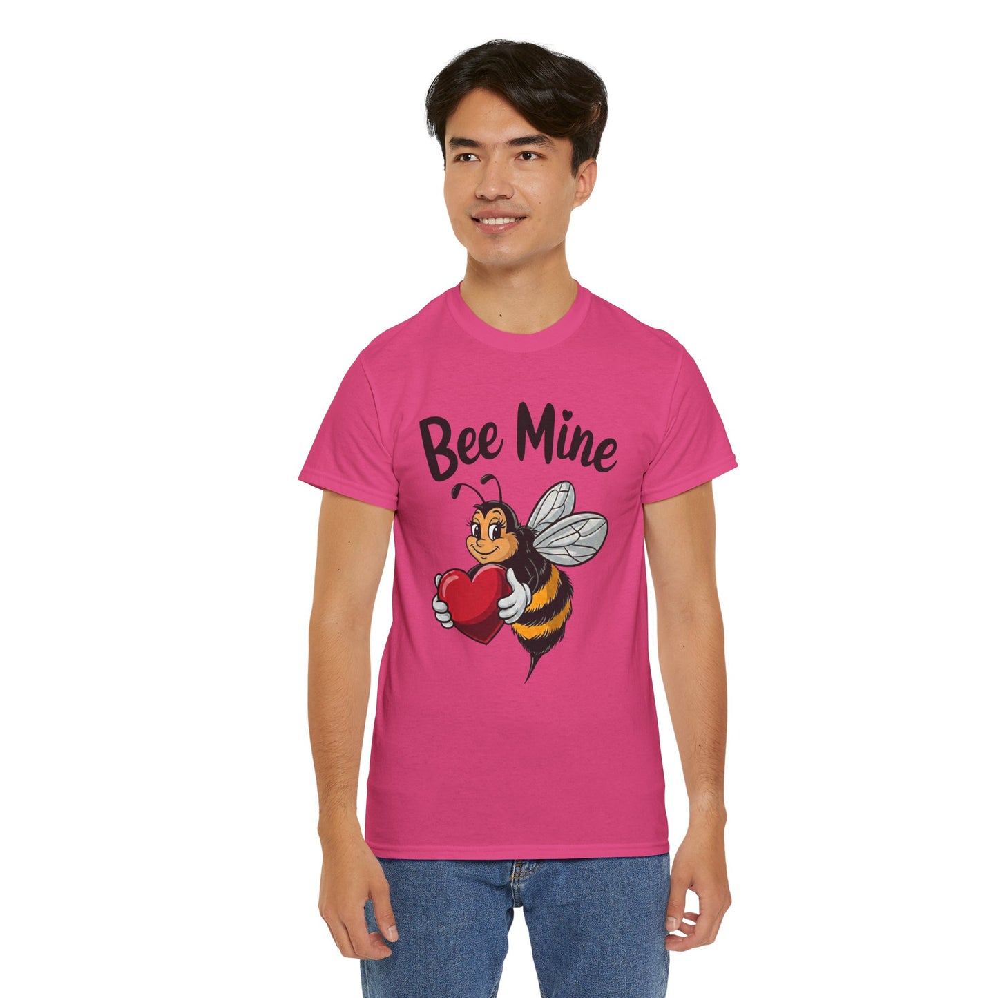 Bee Mine Shirt, Cute Valentine Shirt, Bee Love T Shirt, Funny Valentine Pun Tee, Heart Bee Graphic Shirt, Valentine Gift