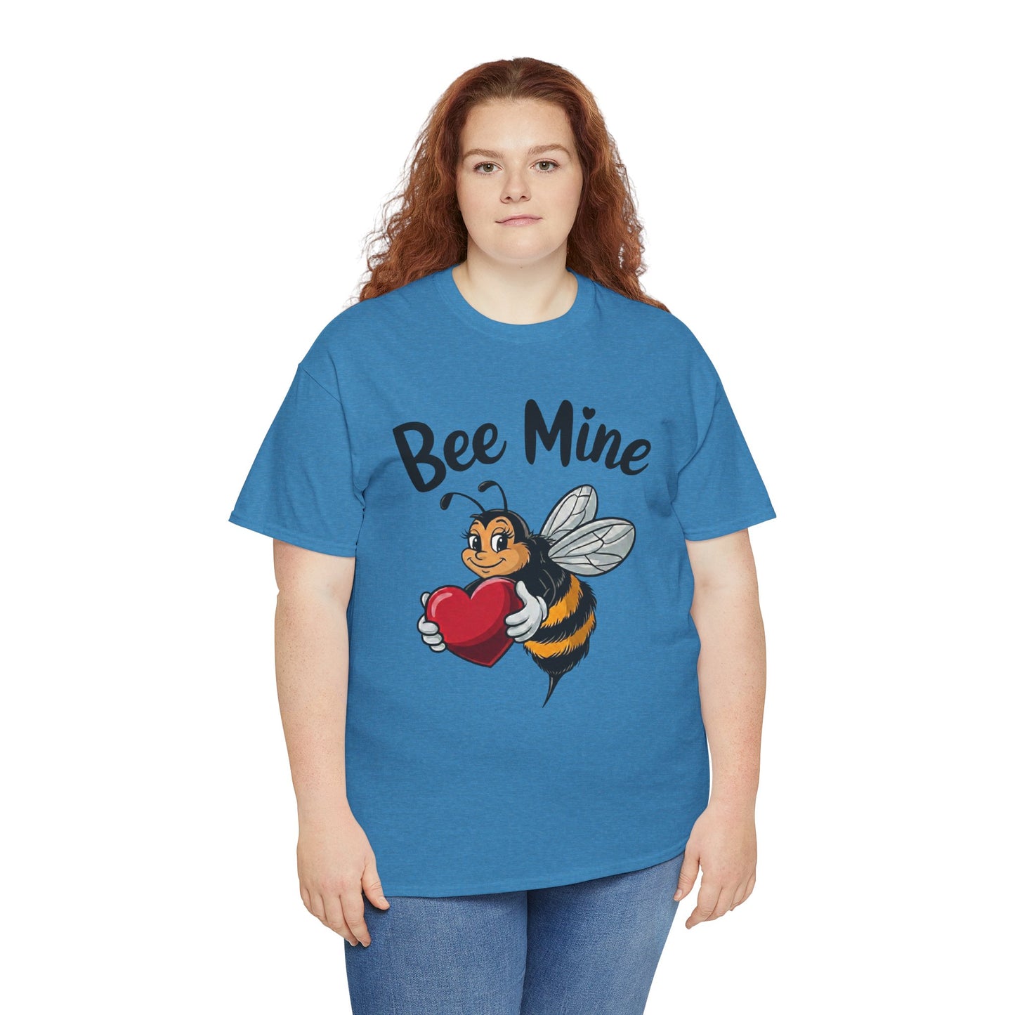 Bee Mine Shirt, Cute Valentine Shirt, Bee Love T Shirt, Funny Valentine Pun Tee, Heart Bee Graphic Shirt, Valentine Gift