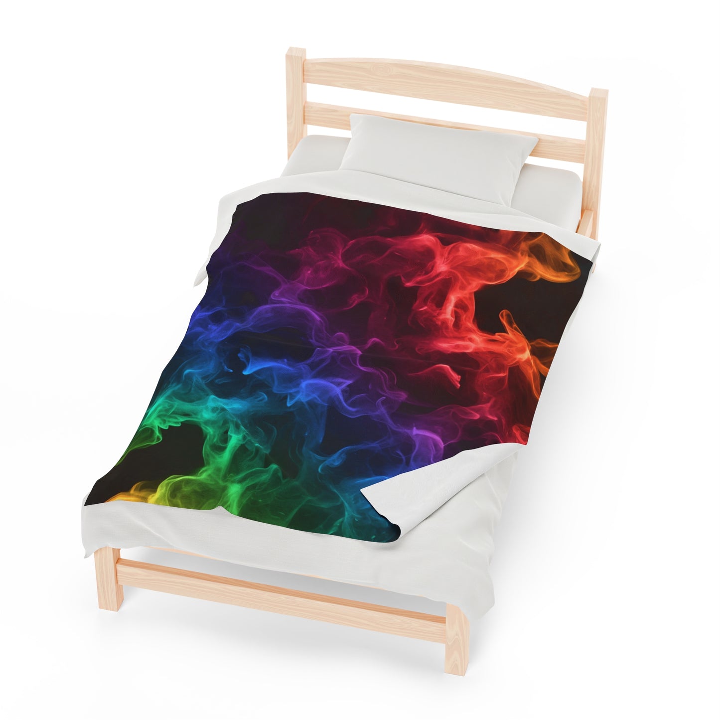 Color Smoke Clash Blanket