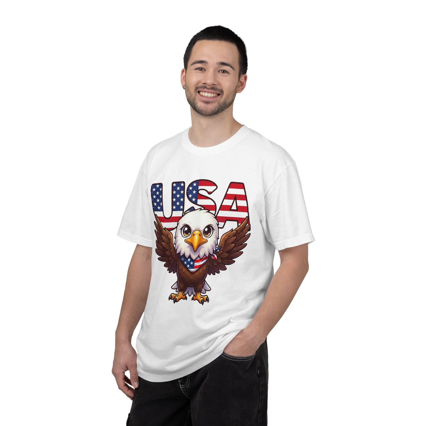 USA Eagle Shirt, Patriotic Comfort Colors Shirt, American Flag Eagle T Shirt, Fourth Of July Shirt, Freedom Graphic Tee, USA Pride Shirt