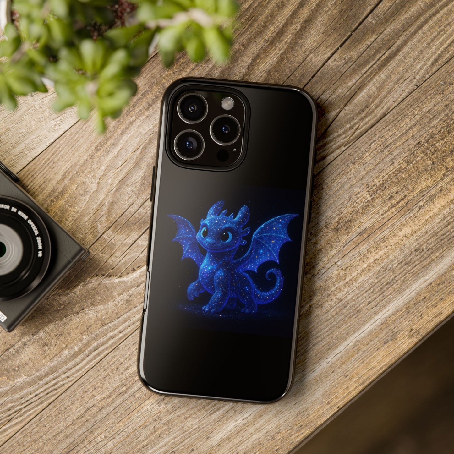 Galaxy Dragon iPhone Case - Cute Fantasy Star Phone Cover for iPhone Phones | Gift for Dragon Lover | Cosmic Creature Art