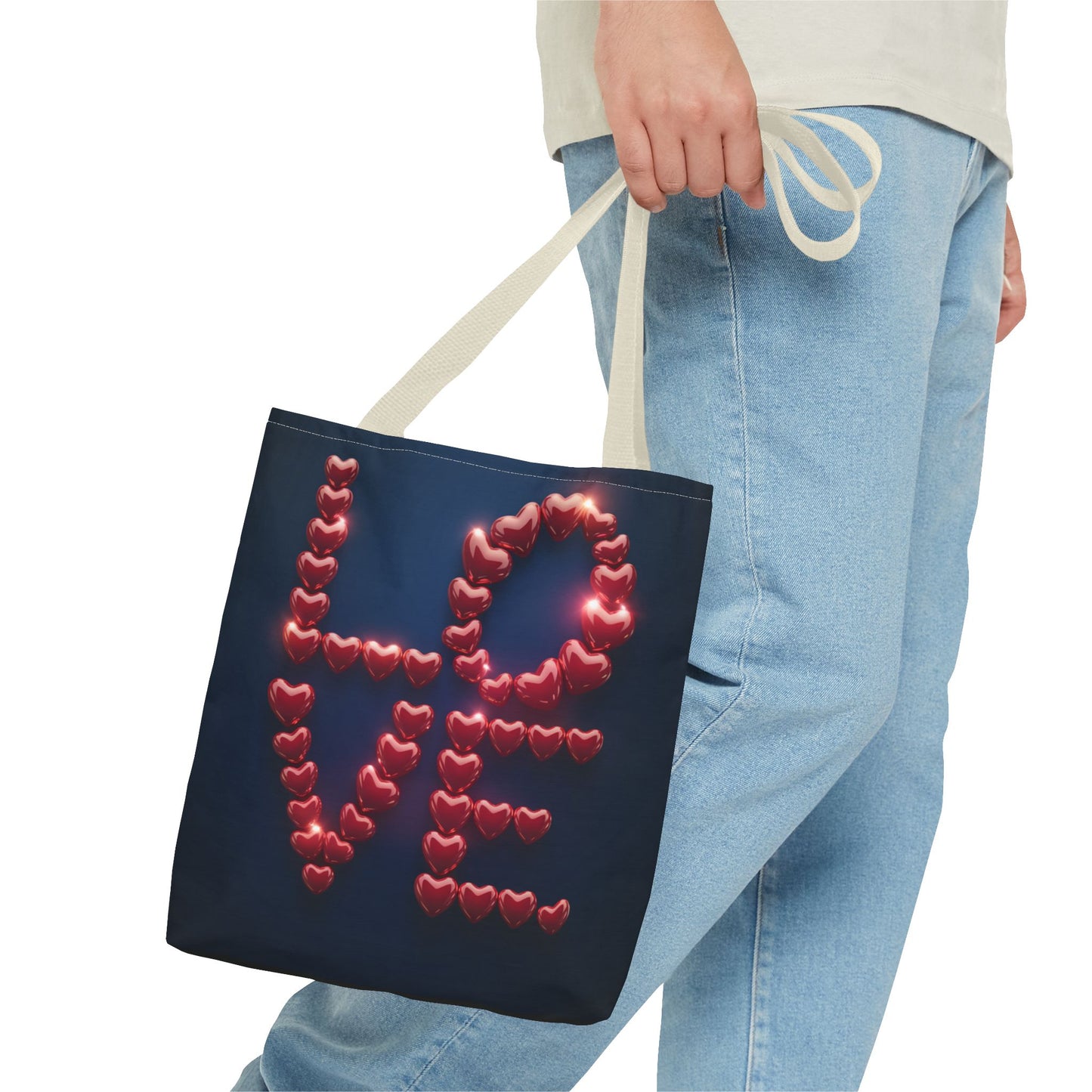 Love Hearts Tote Bag