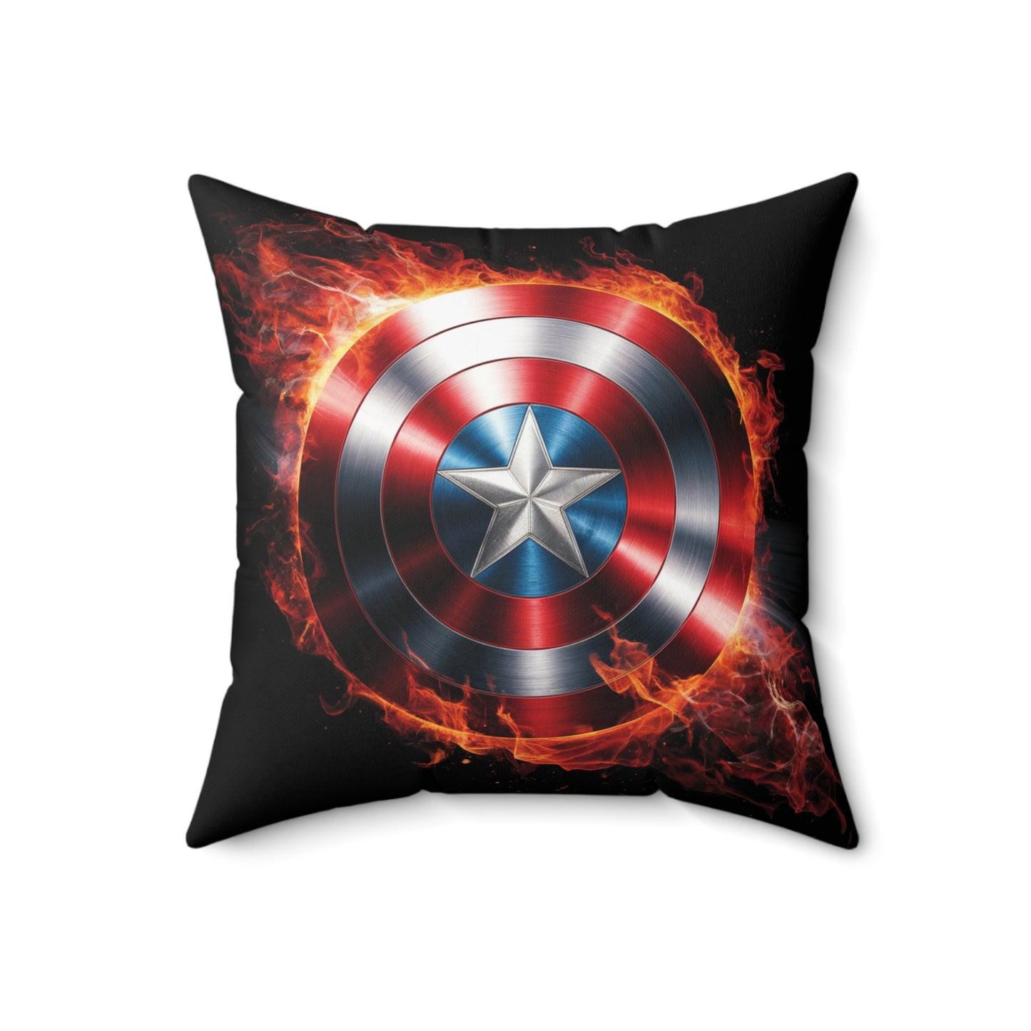 Flames Shield Pillow