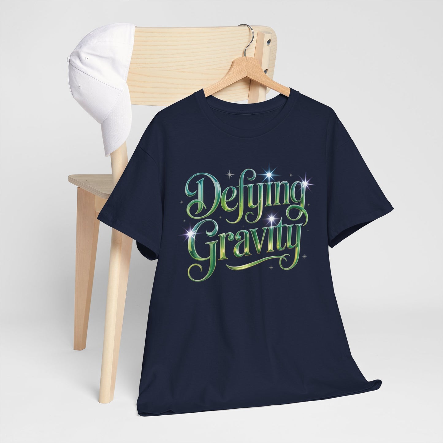 Defying Gravity Wicked Musical Quote Tee – Broadway Fan Shirt, Inspirational Wizard of Oz Graphic Tee, Musical Theatre Unisex T-Shirt