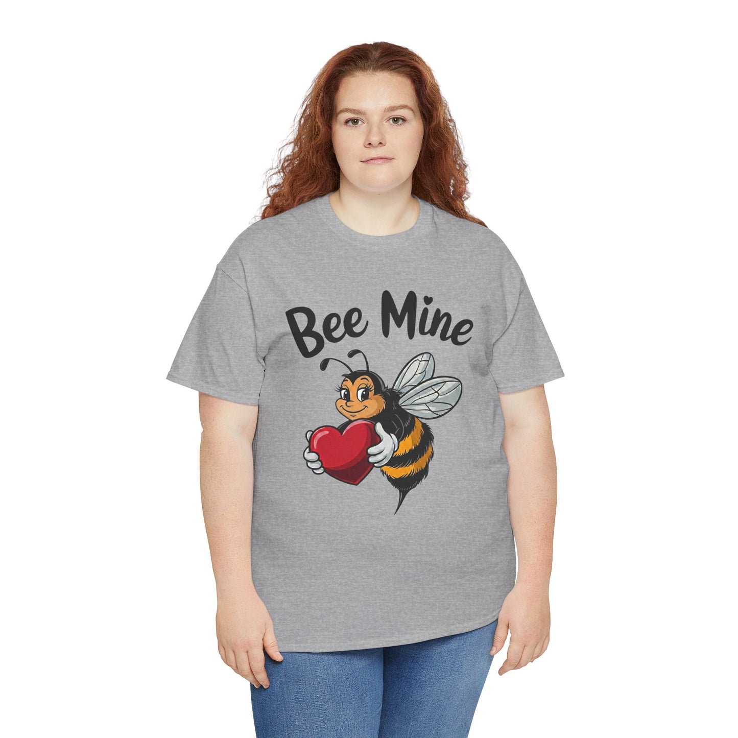 Bee Mine Shirt, Cute Valentine Shirt, Bee Love T Shirt, Funny Valentine Pun Tee, Heart Bee Graphic Shirt, Valentine Gift