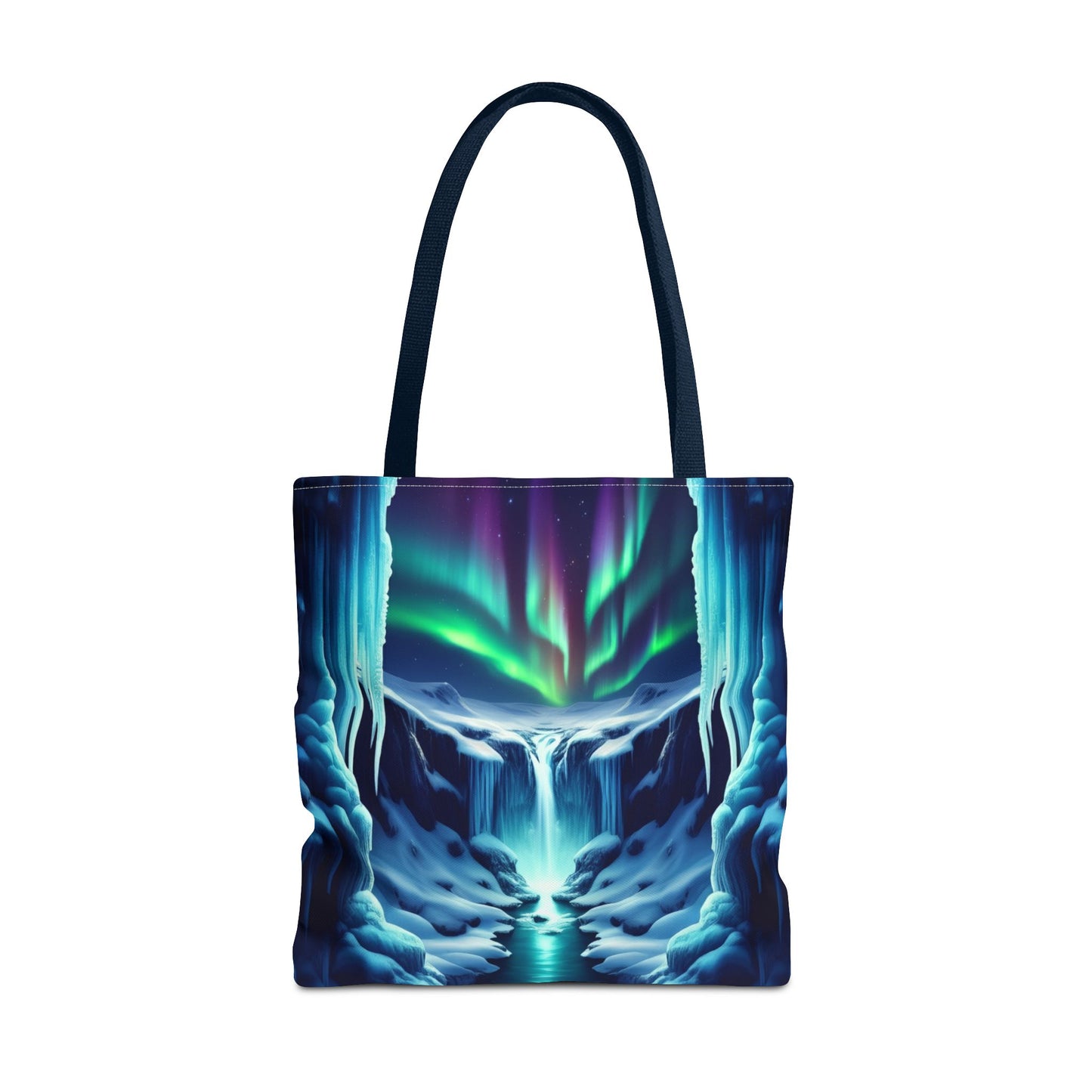 Icy Landscape Tote Bag