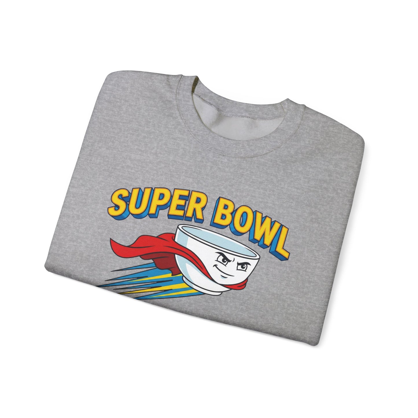 Super Bowl Sweatshirt, Funny Super Bowl Shirt, Football Party Sweatshirt, Game Day Crewneck, Bowl Pun Sweatshirt, Unisex Graphic Crew
