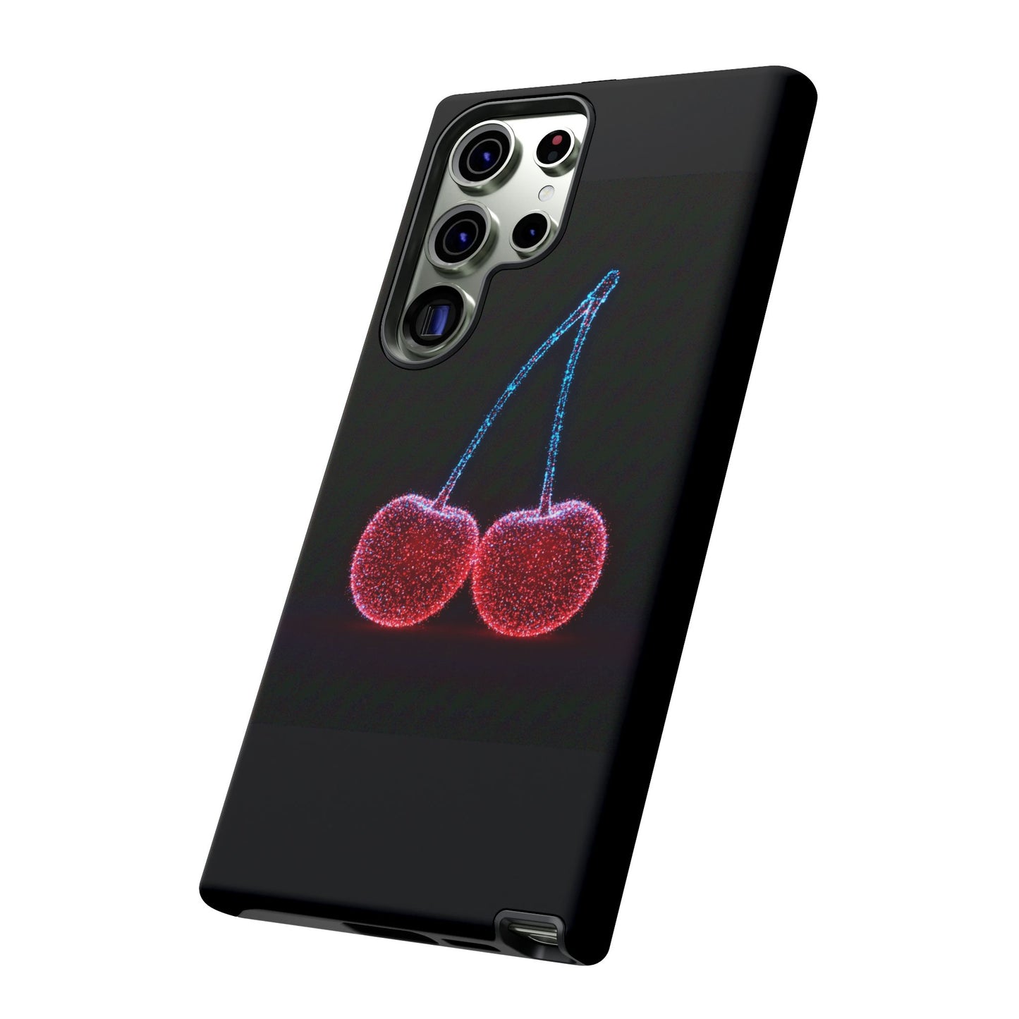 Samsung Phone Case Sparkling Cherries Phone Case Cherry Samsung Case Cherry Phone Case