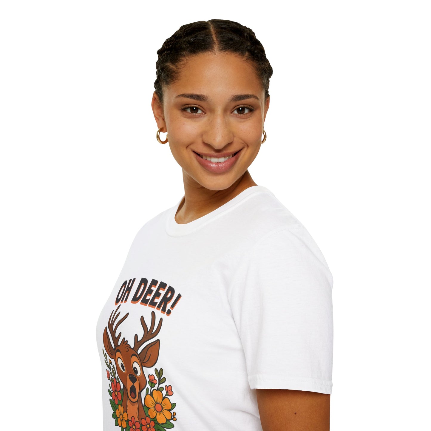 Oh Deer T-Shirt Animal Apparel Wildlife shirt Deer Tee Gift for Animal Lovers
