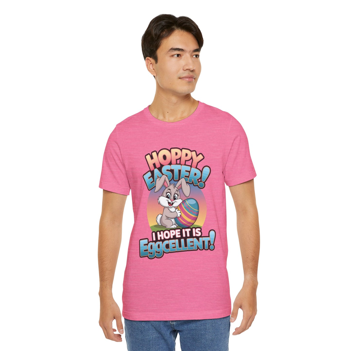 Happy Easter Unisex Tee Easter Shirt Easter Bunny T Shirt Easter Apparel Easter Bunny Outfit