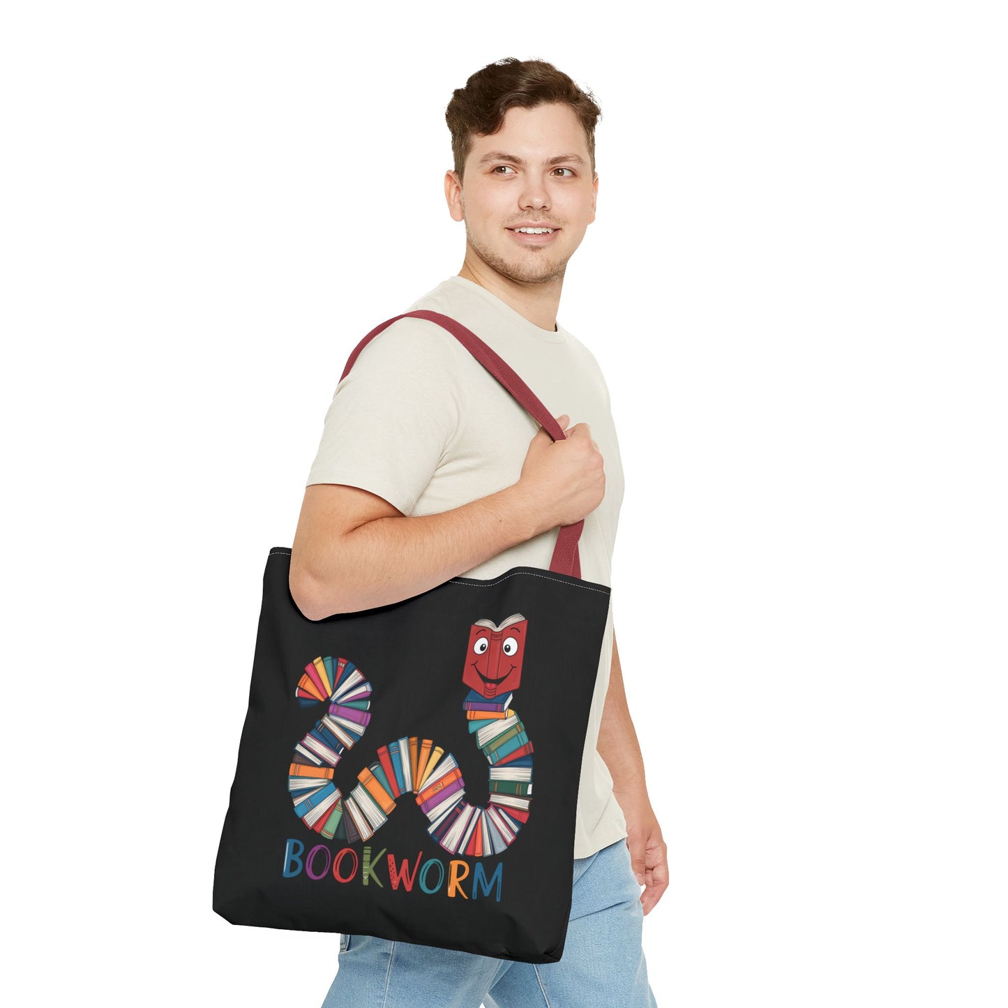 Bookworm Tote Bag