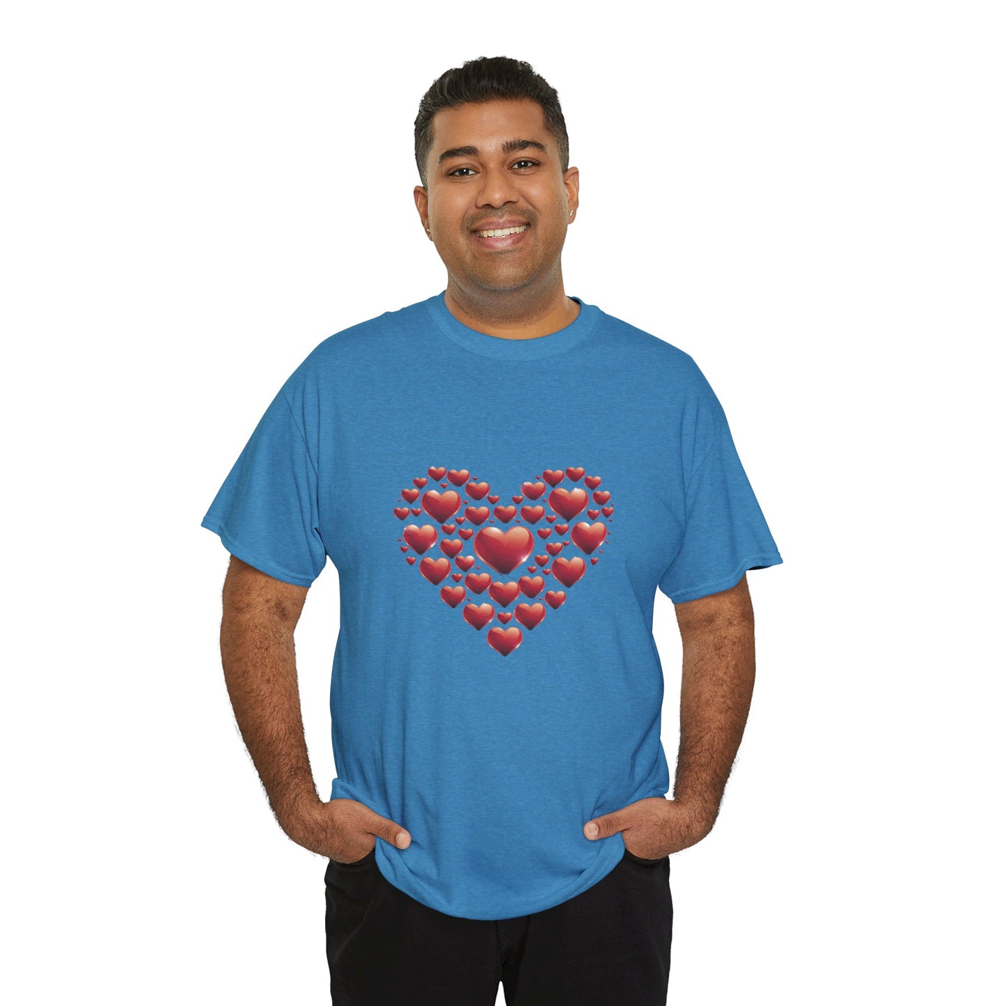 Heart Of Hearts Shirt, Minimal Valentine Shirt, Red Heart Graphic Tee, Love Aesthetic T Shirt, Valentine Gift Shirt