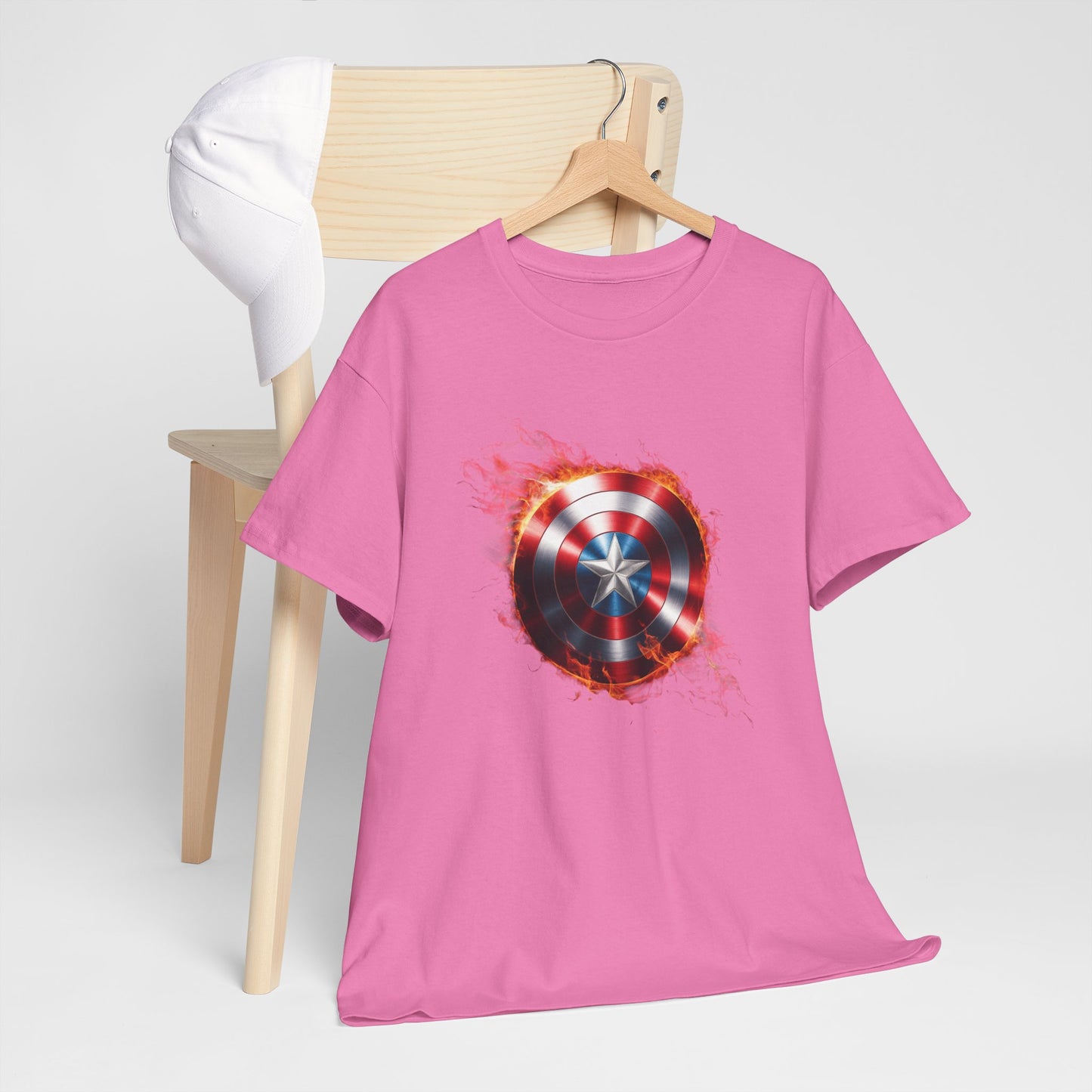 Captain America Flame Tee