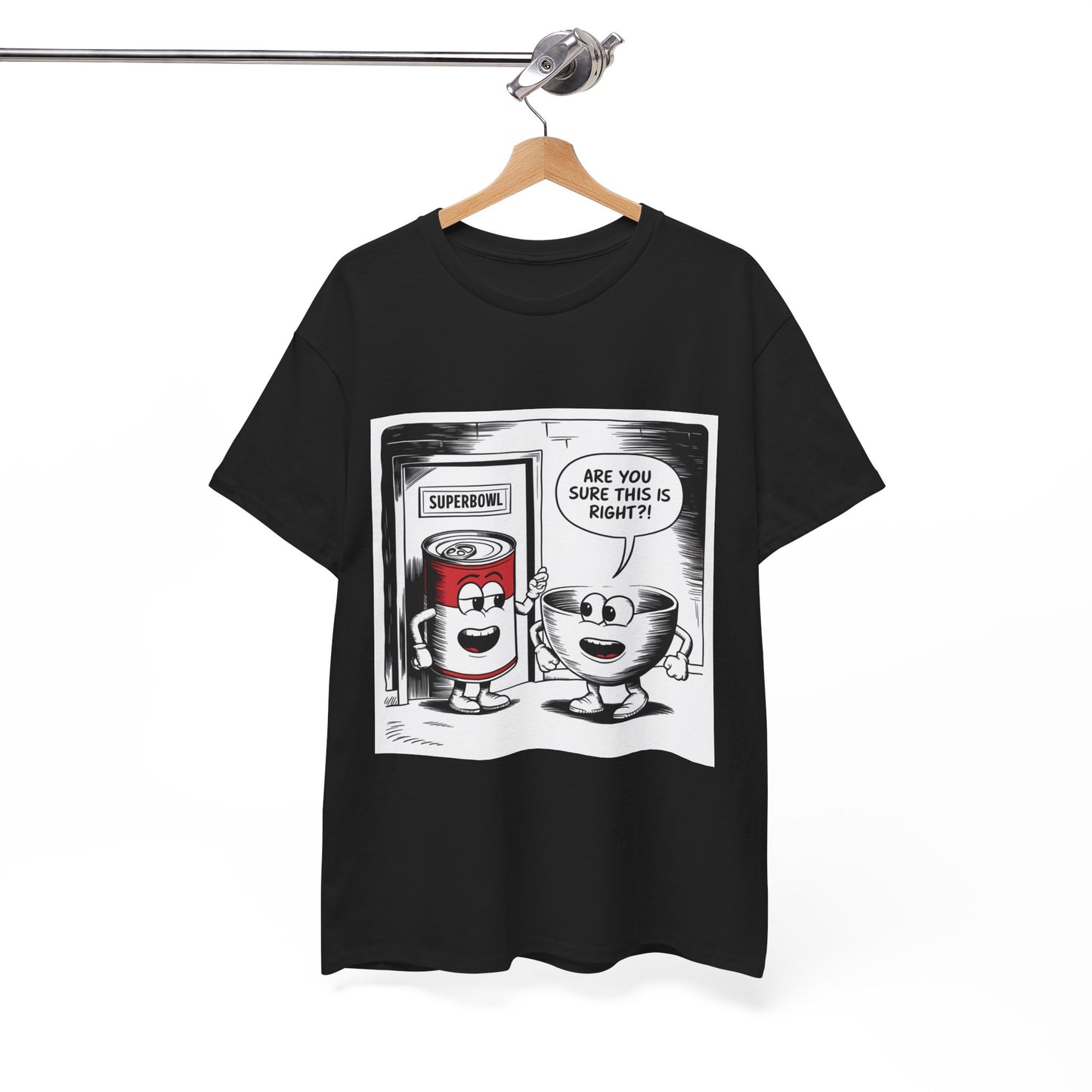 Comic Unisex Tee - Superbowl Design