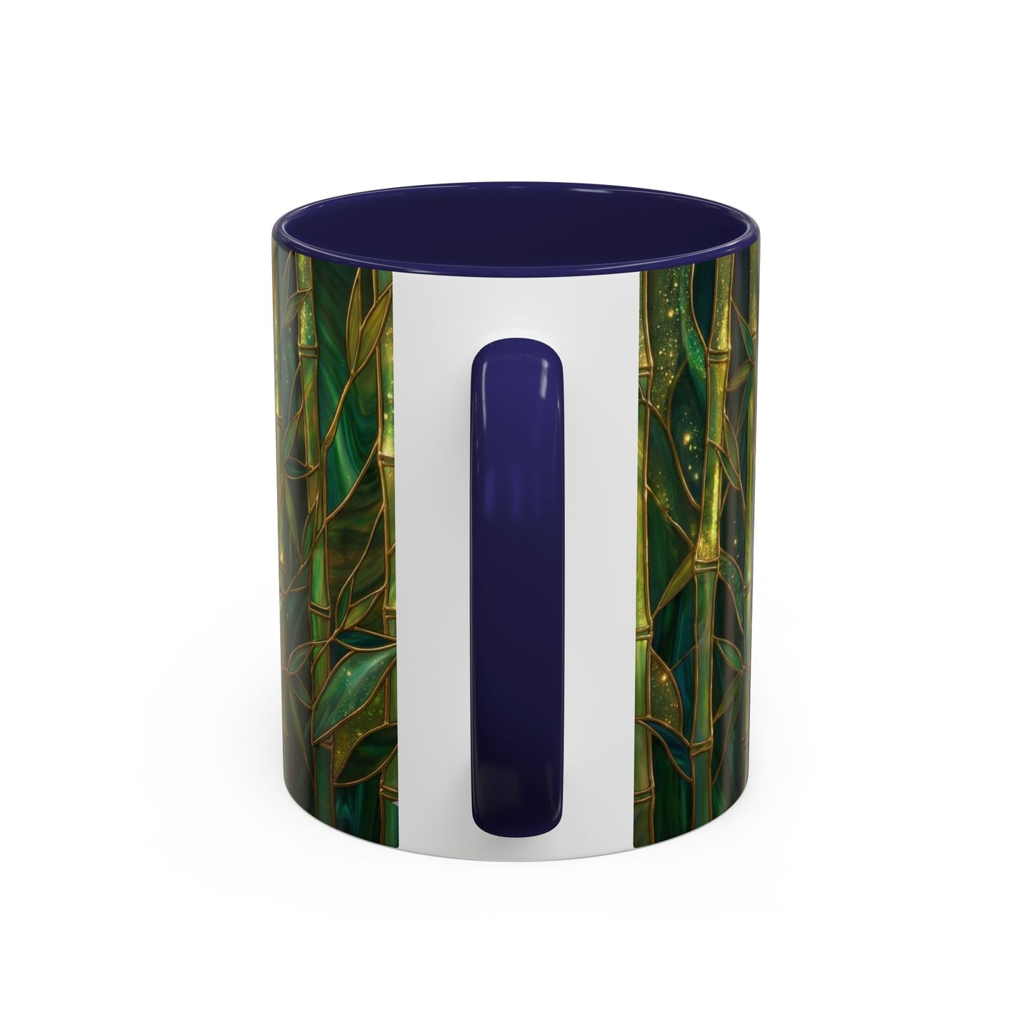 Stained Glass Panda Mug, Panda Coffee Mug, Bamboo Panda Cup, Cute Panda Gift, Nature Animal Mug, Wildlife Art Mug, Panda Lover Gift