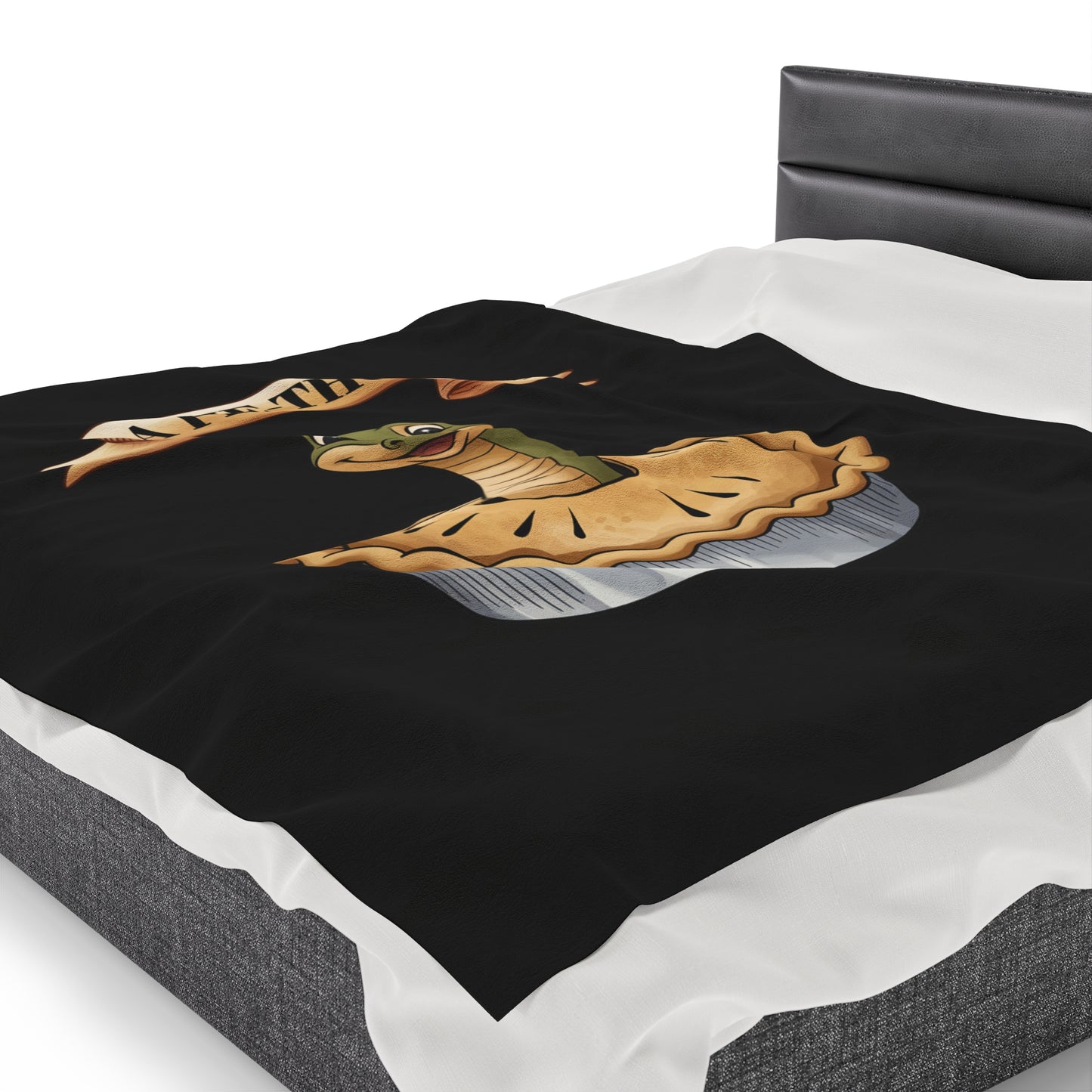 Velveteen Plush Blanket - Snake Pie-Thon Joke