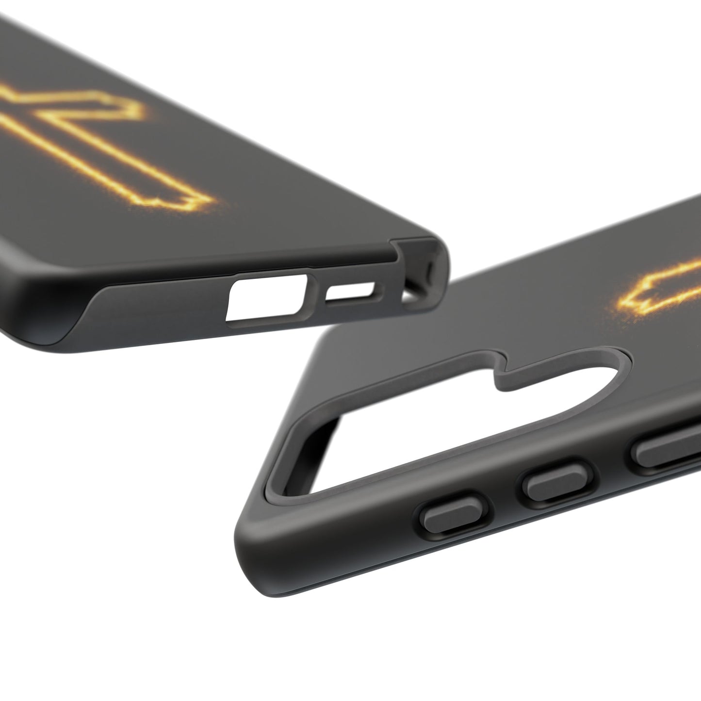 Glow-in-the-Dark Cross Samsung Phone Case - Tough Samsung Cases for Faithful Protection