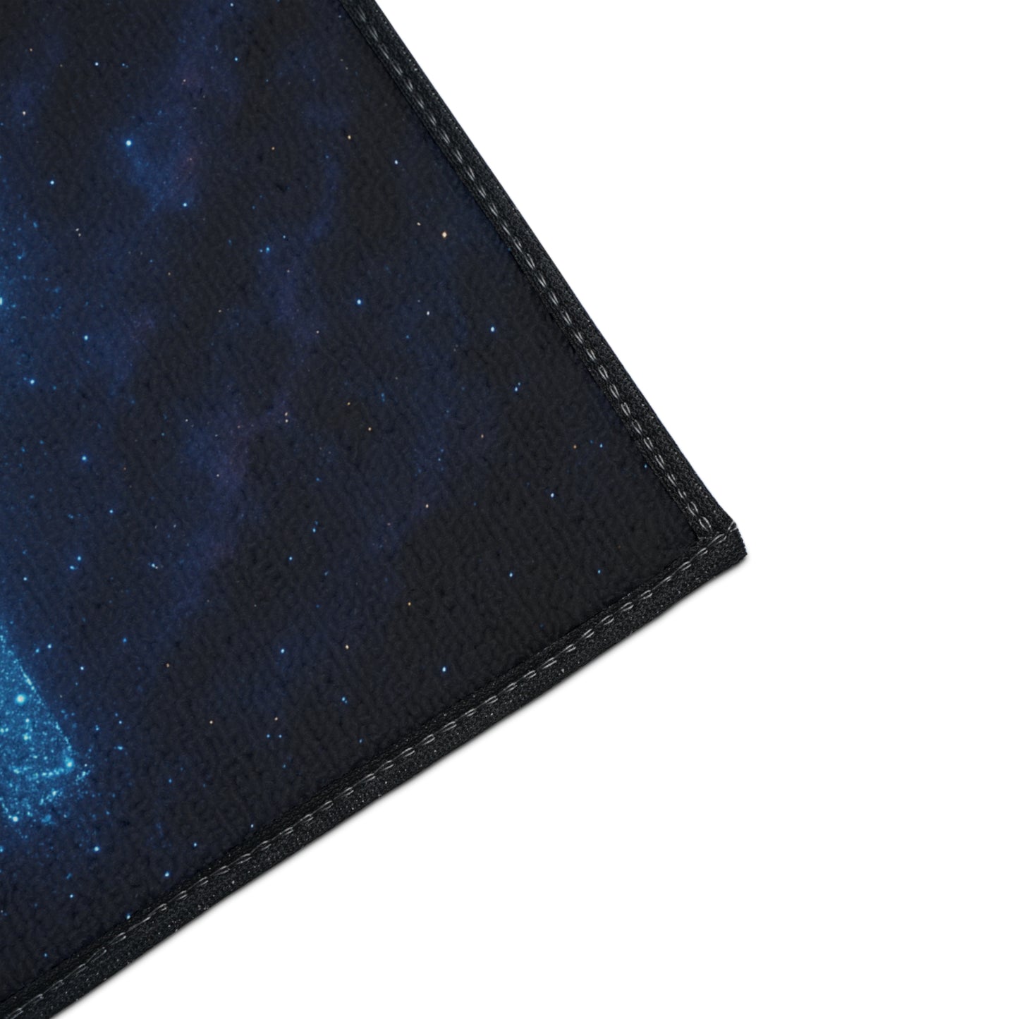 Floor Mat - Bioluminescent Cross Design Christian Decor Religious Welcome Mat Spiritual Door Mat Inspirational Rug