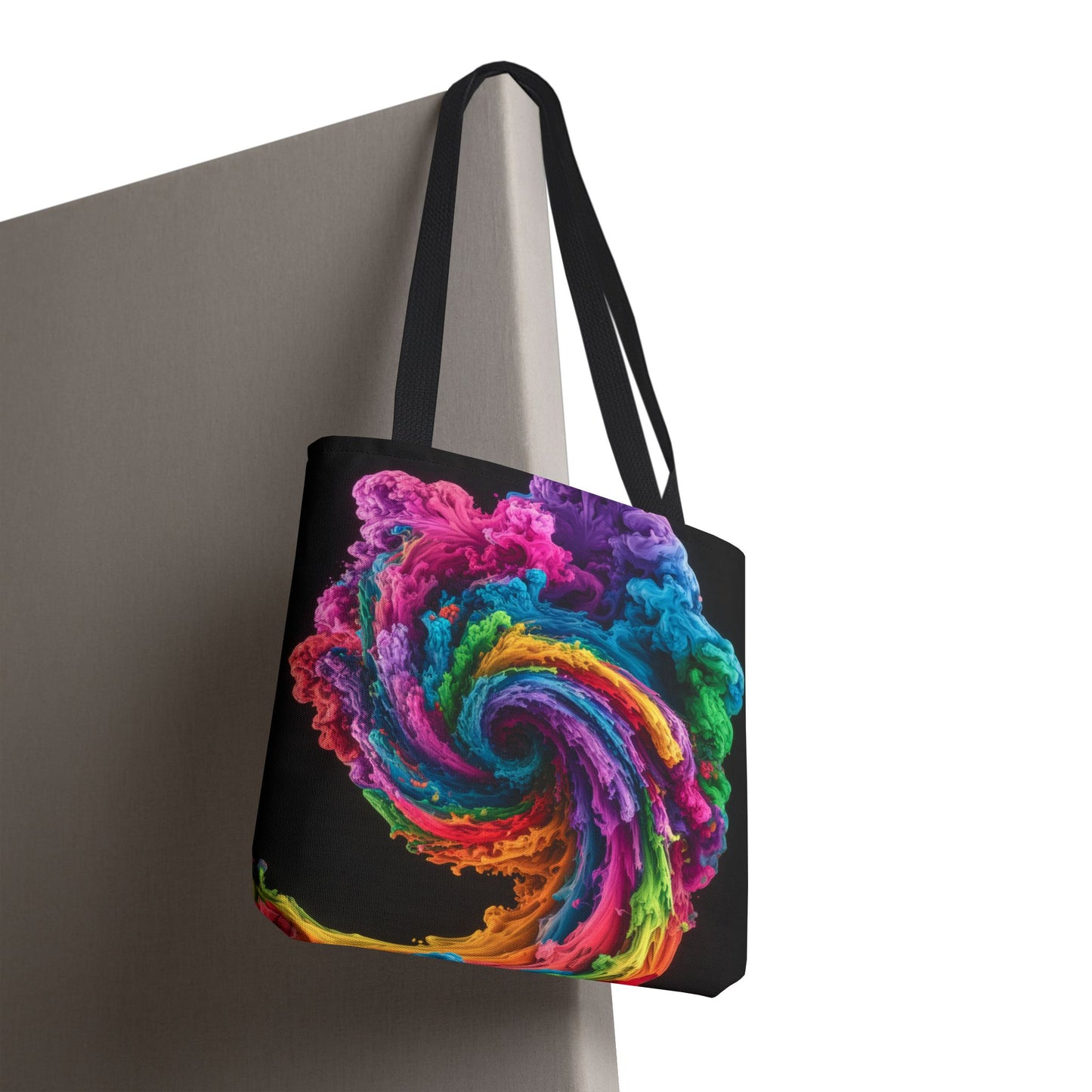 Colorful Swirl Tote Bag