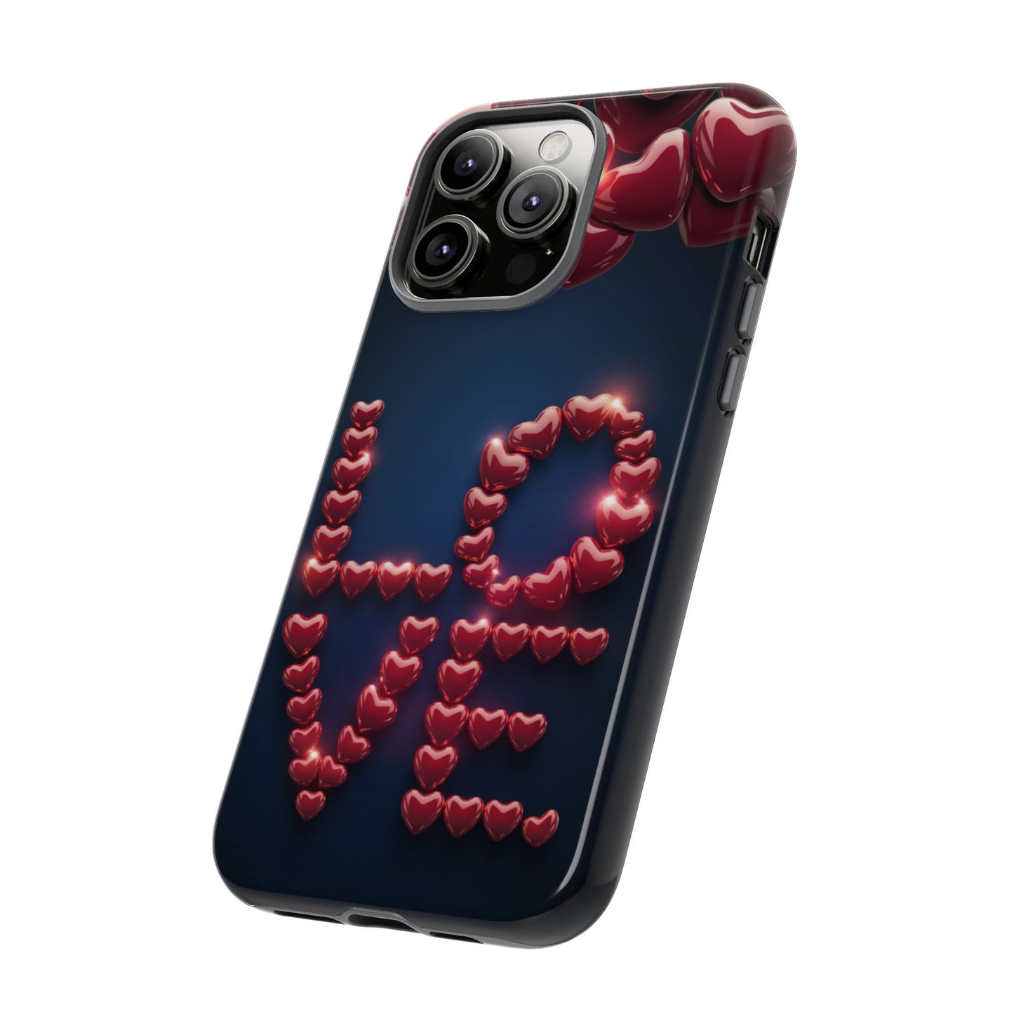 iPhone Case - Love Hearts Design