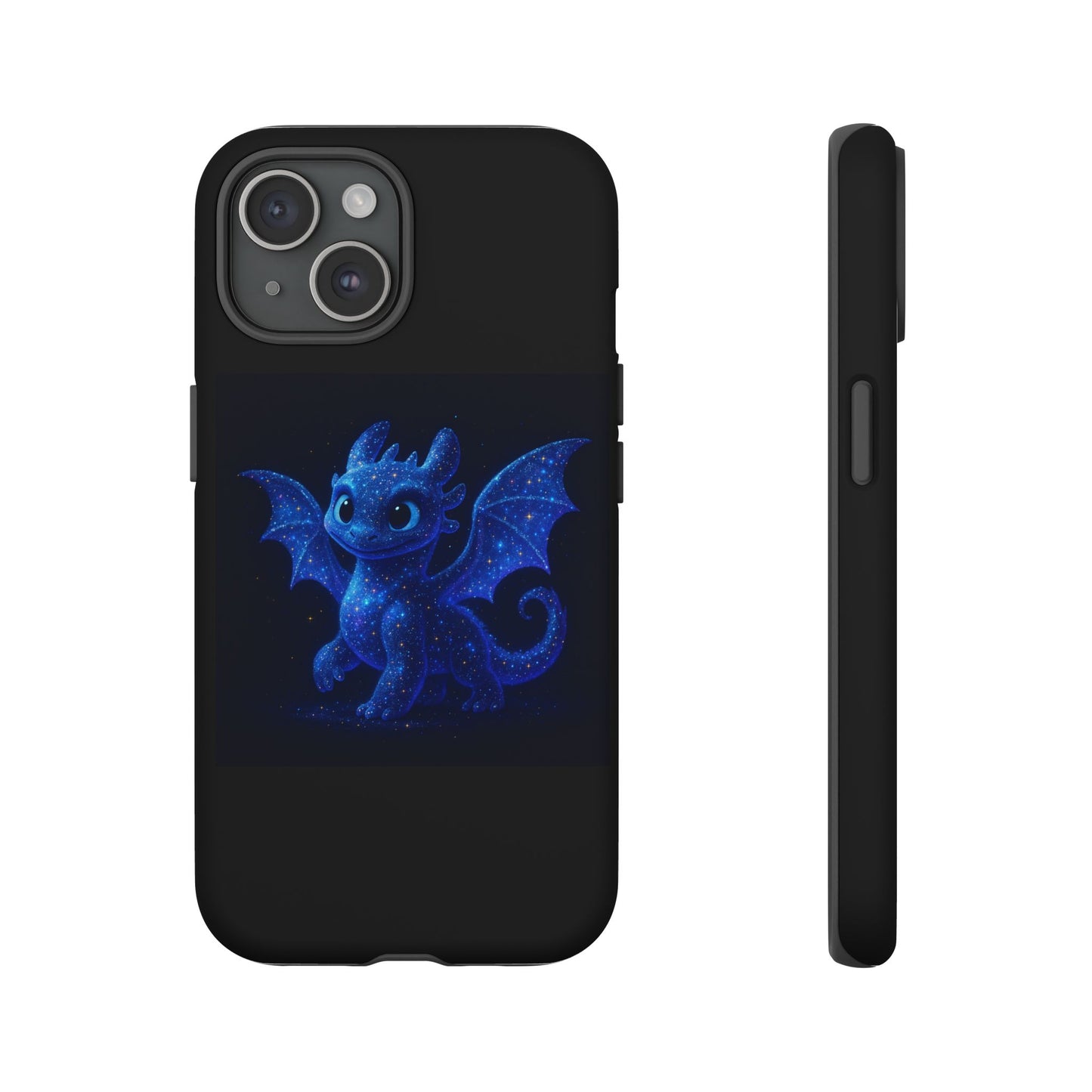 Galaxy Dragon iPhone Case - Cute Fantasy Star Phone Cover for iPhone Phones | Gift for Dragon Lover | Cosmic Creature Art