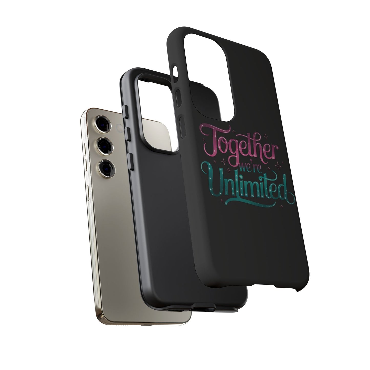 Samsung Case Musical Quote 'Together We're Unlimited' Musical Phone Case