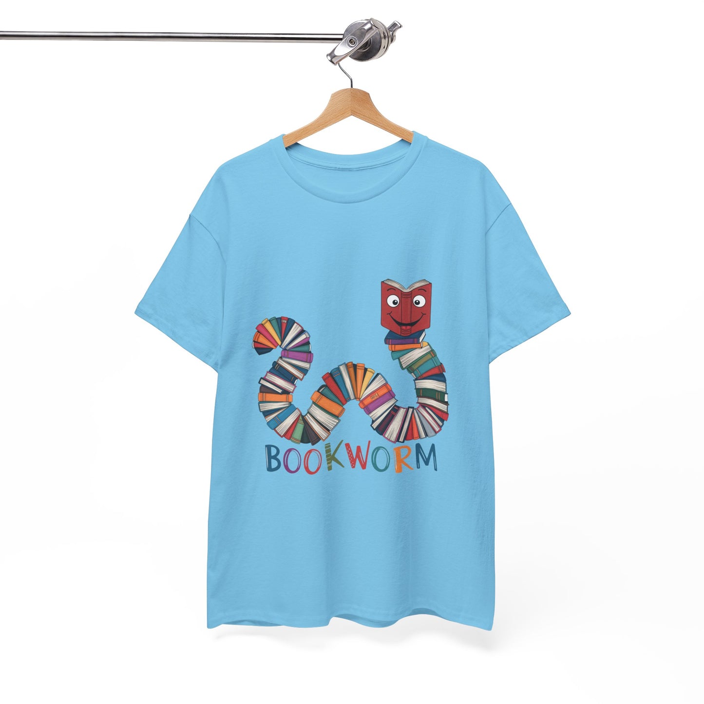 Cute Bookworm Shirt – Funny Reading Lover Tee – Teacher Gift – Kids Book Tee – Unisex Book Nerd Shirt – Book Club Graphic T-Shirt