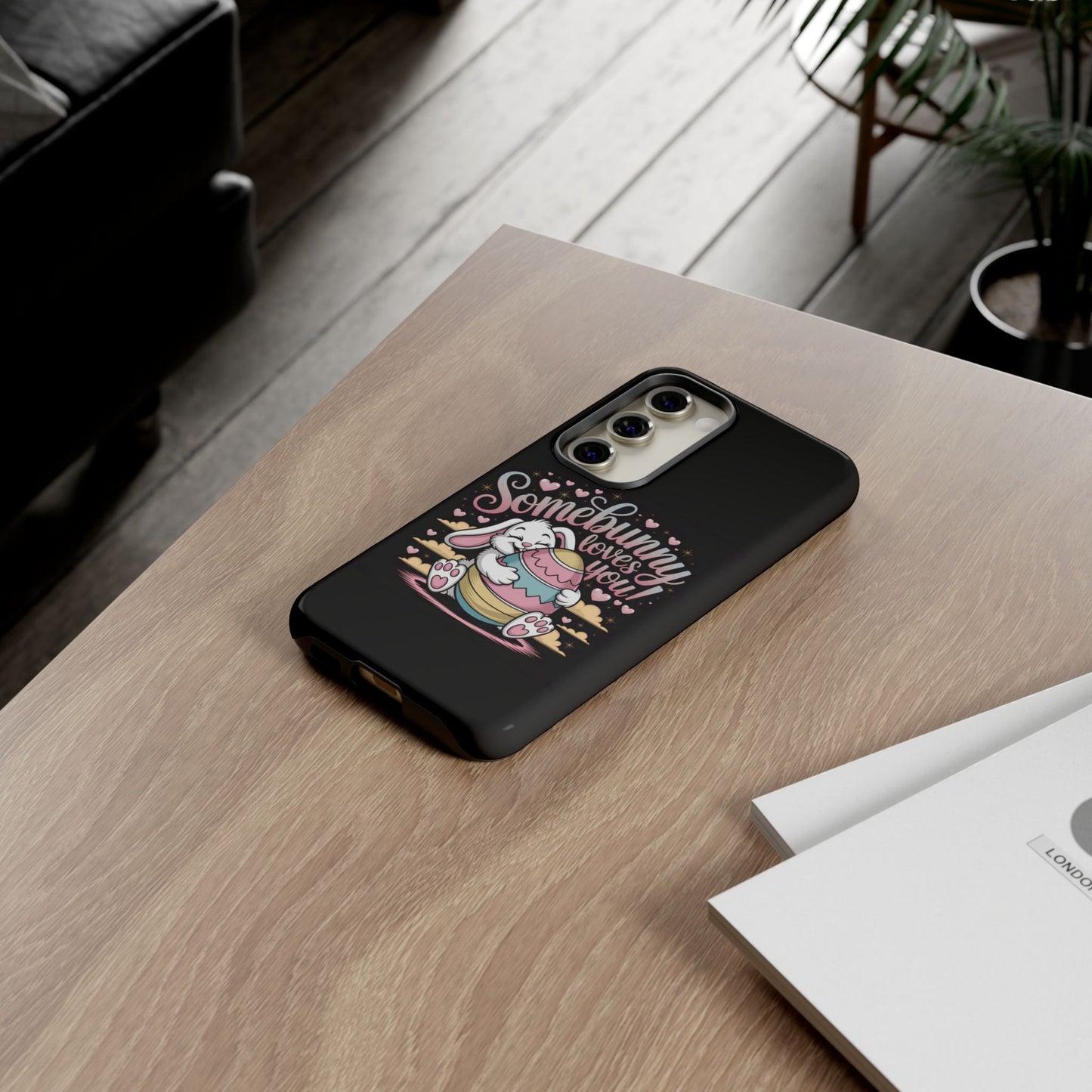 Samsung Galaxy Case - Easter Bunny Somebunny Loves You