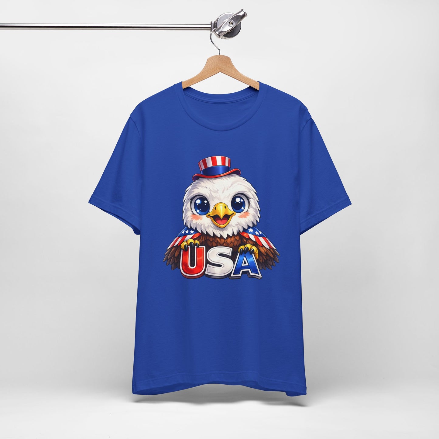 Cute USA Eagle Shirt, Patriotic Eagle T Shirt, Fourth Of July Shirt, American Flag Eagle Tee, Freedom Graphic Shirt, USA Pride Top