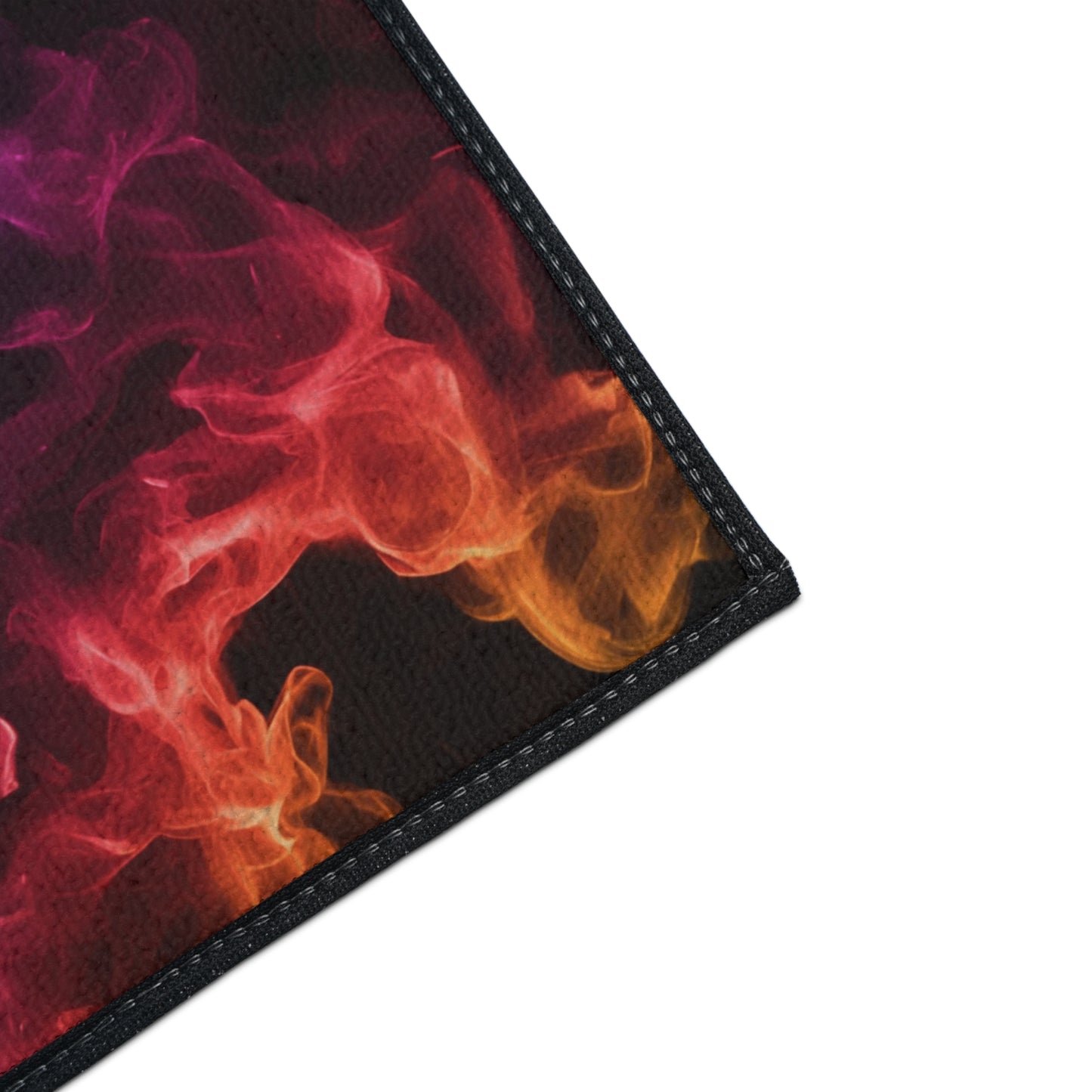 Floor Mat - Colorful Smoke Design
