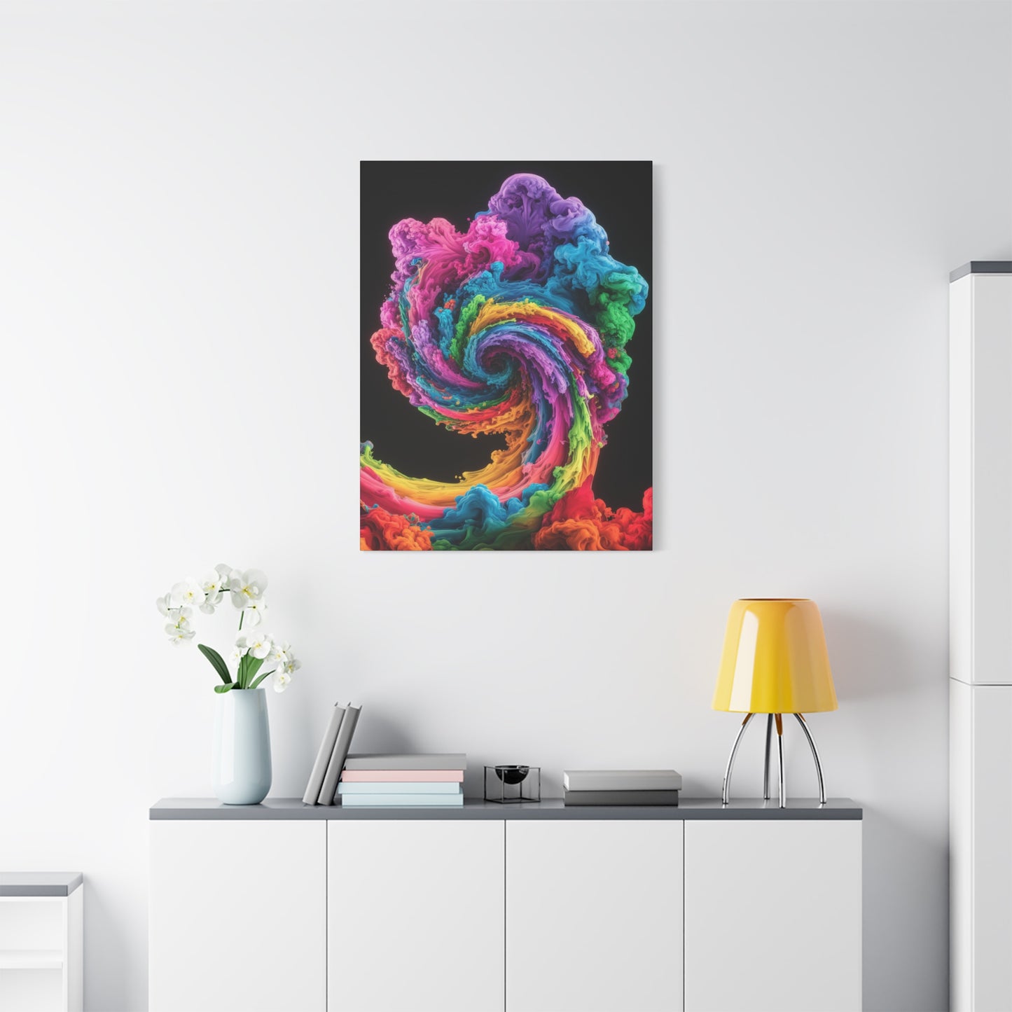 Colorful Swirl Wall Art