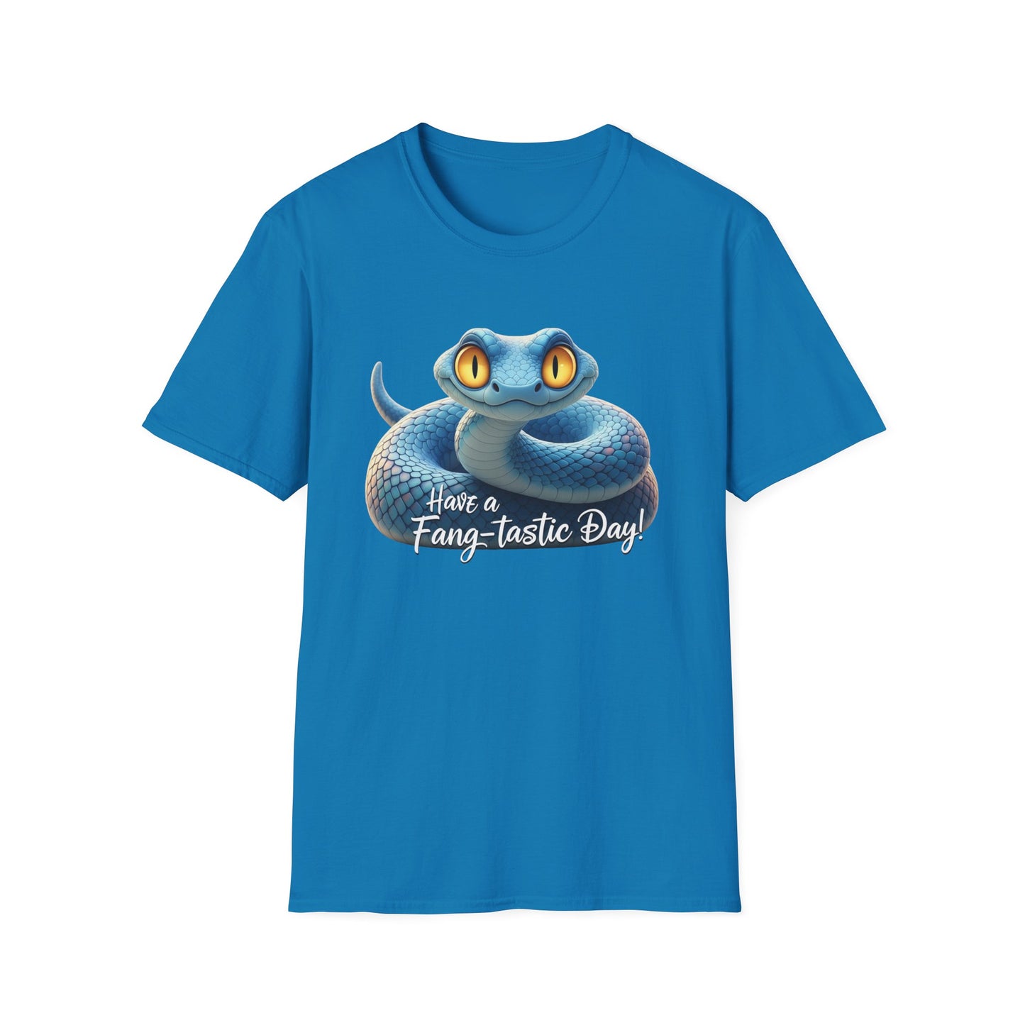 Have A Fang-tastic Day Snake T-Shirt, Funny Reptile Tee, Cute Snake Lover Gift, Animal Pun Shirt, Humor Top For Her Or Him