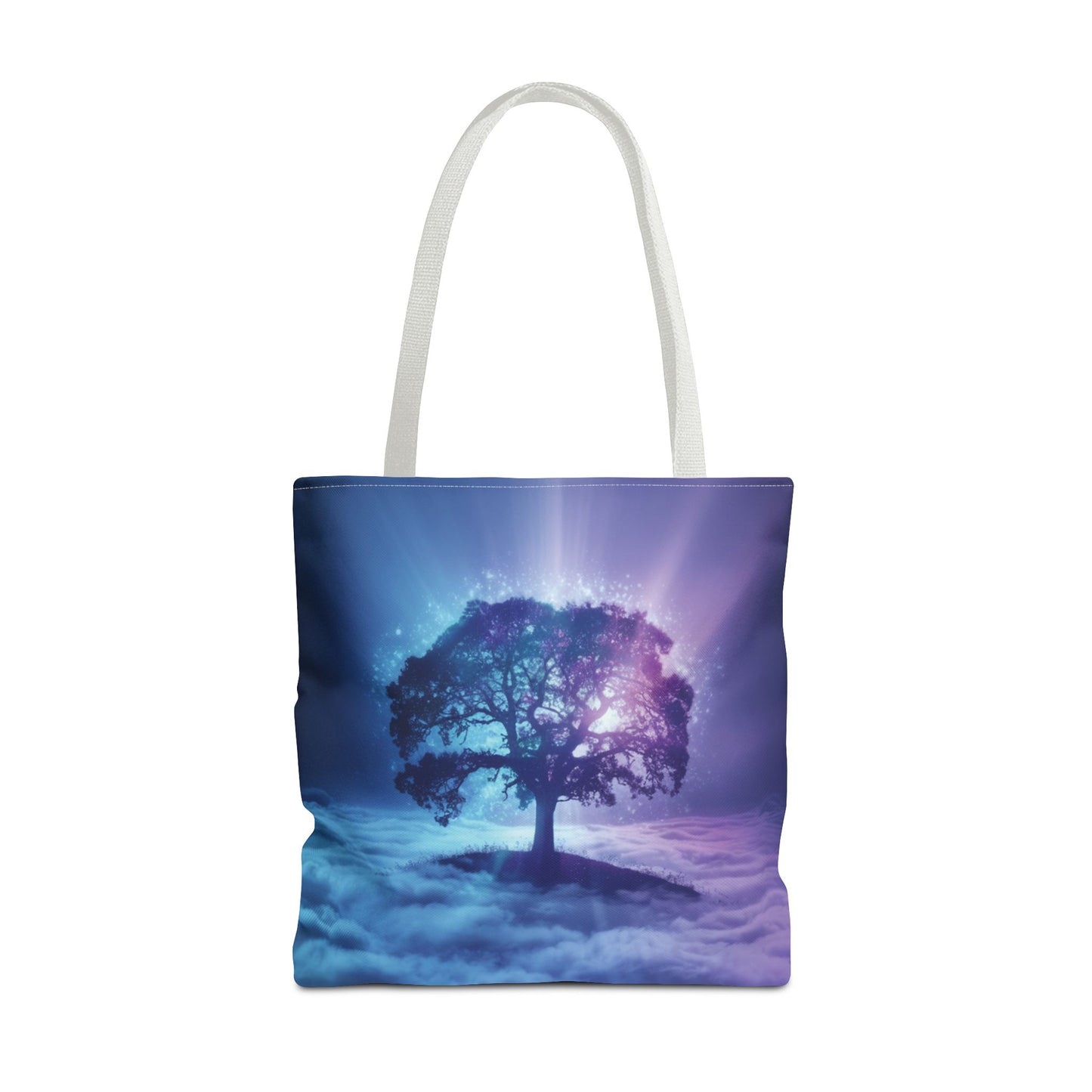 Tree Clouds Tote Bag