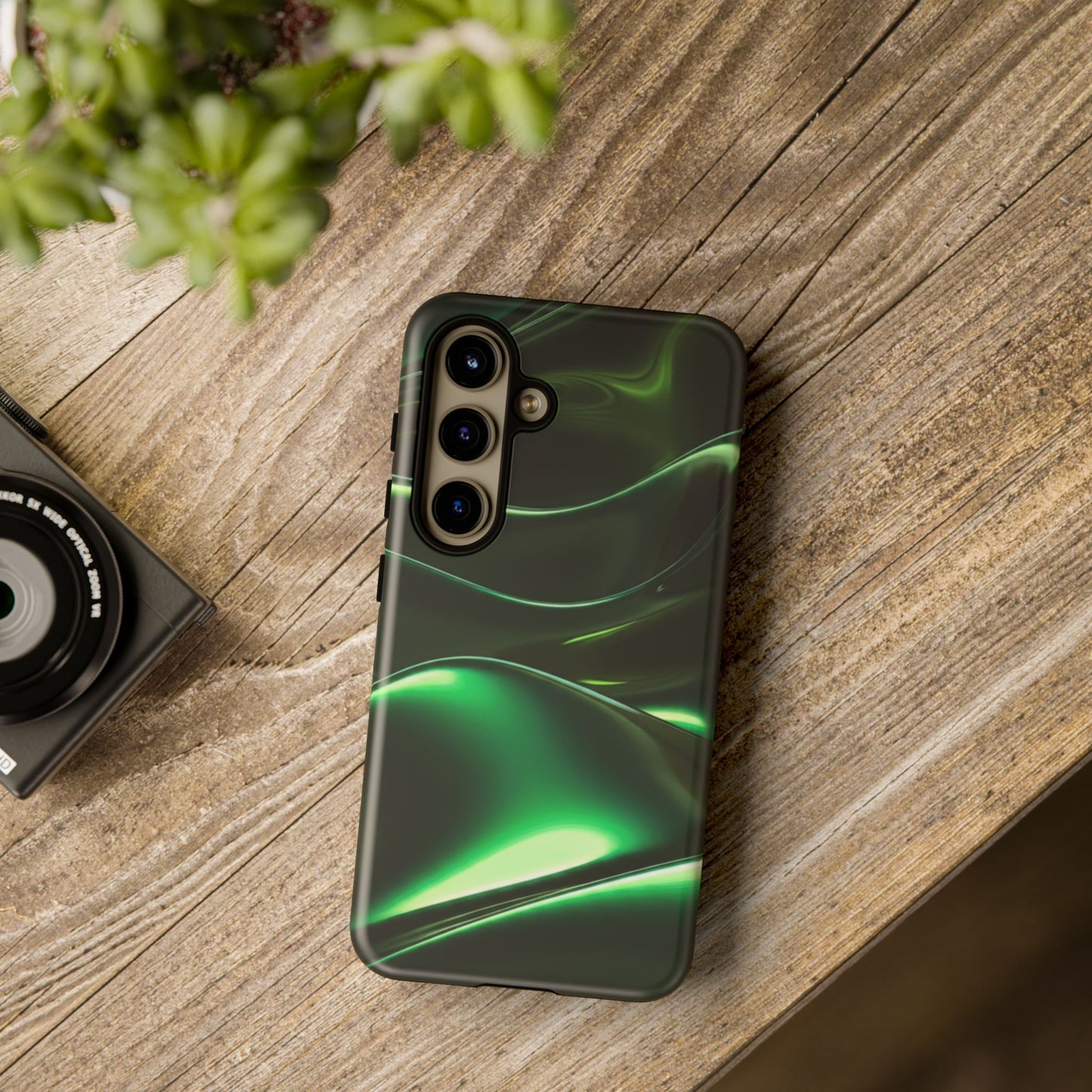 Green Metallic Phone Case