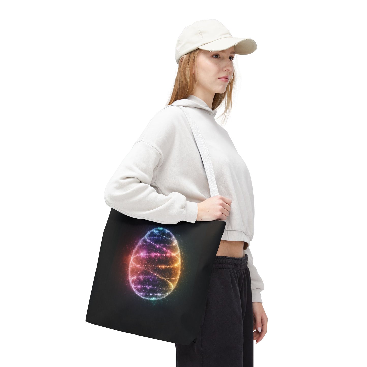 Bioluminescent Easter Egg Tote Bag